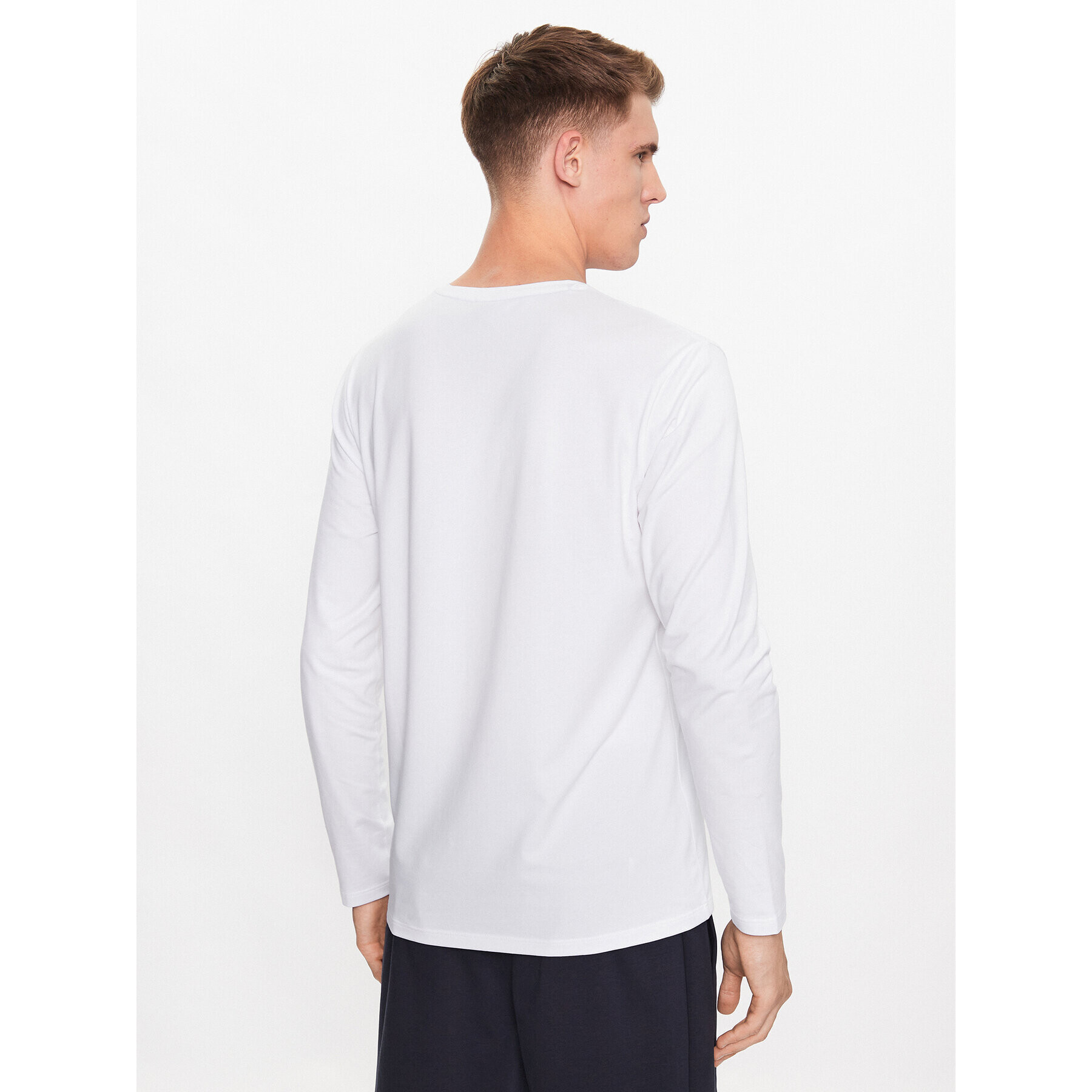 Boss Longsleeve 50480541 Alb Regular Fit - Pled.ro