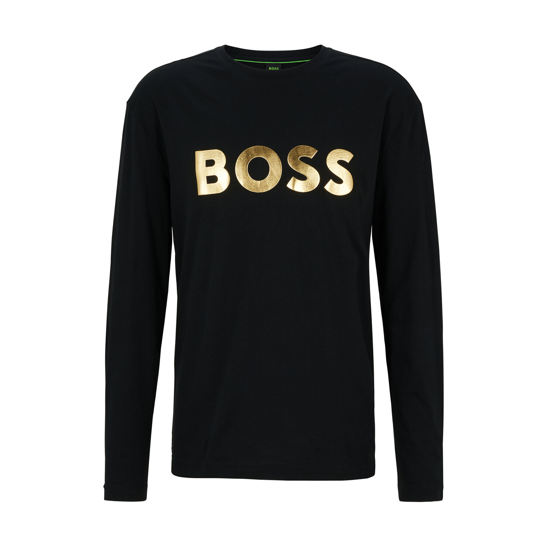 Boss Longsleeve 50483760 Negru Relaxed Fit - Pled.ro