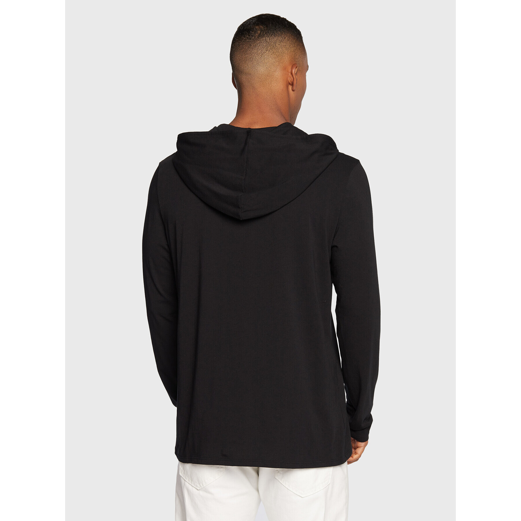 Boss Longsleeve Identity 50481200 Negru Regular Fit - Pled.ro