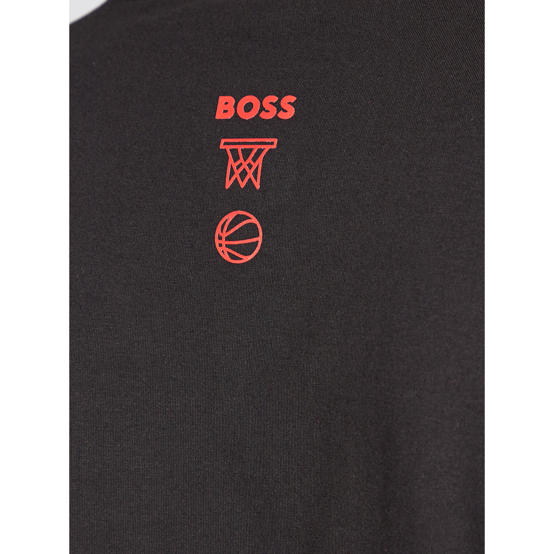 Boss Longsleeve NBA Threesixsty_3 50477425 Negru Regular Fit - Pled.ro