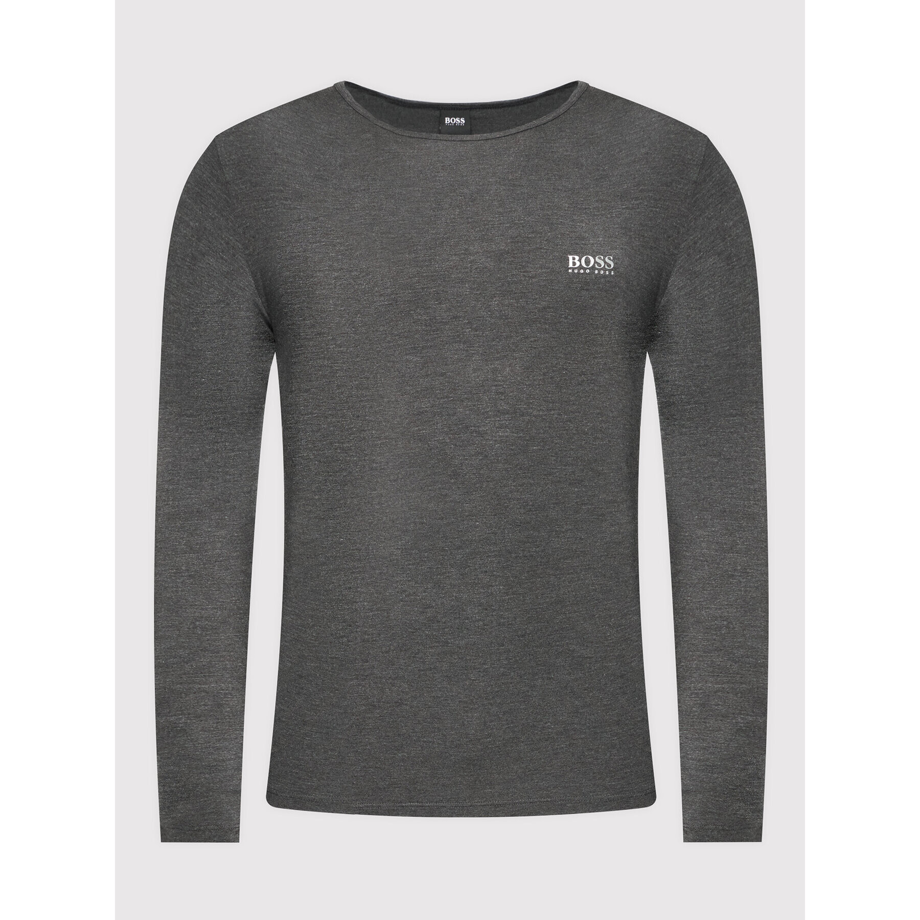 Boss Longsleeve RN Thermal + 50462448 Gri Slim Fit - Pled.ro