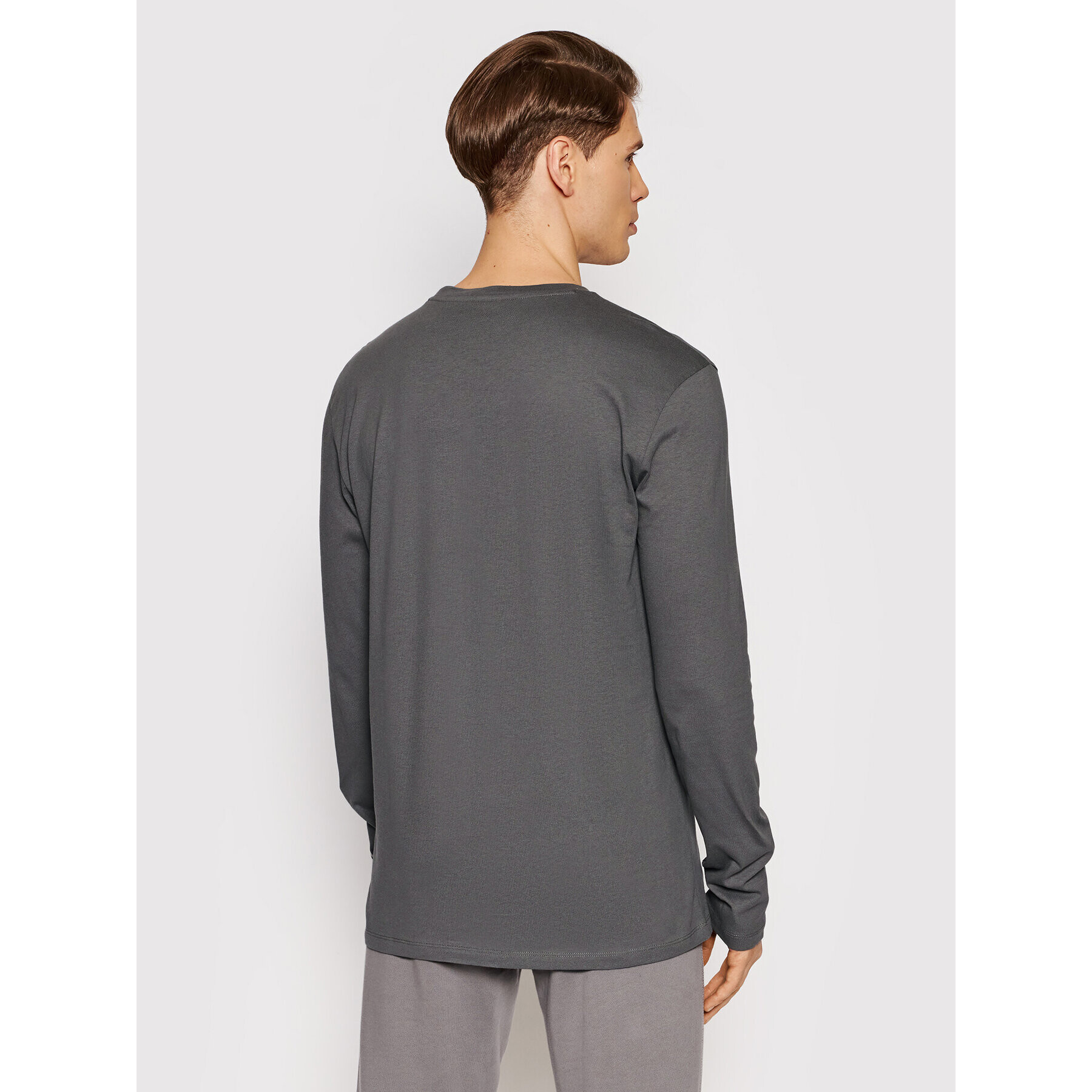 Boss Longsleeve Tacks 1 50462772 Gri Regular Fit - Pled.ro