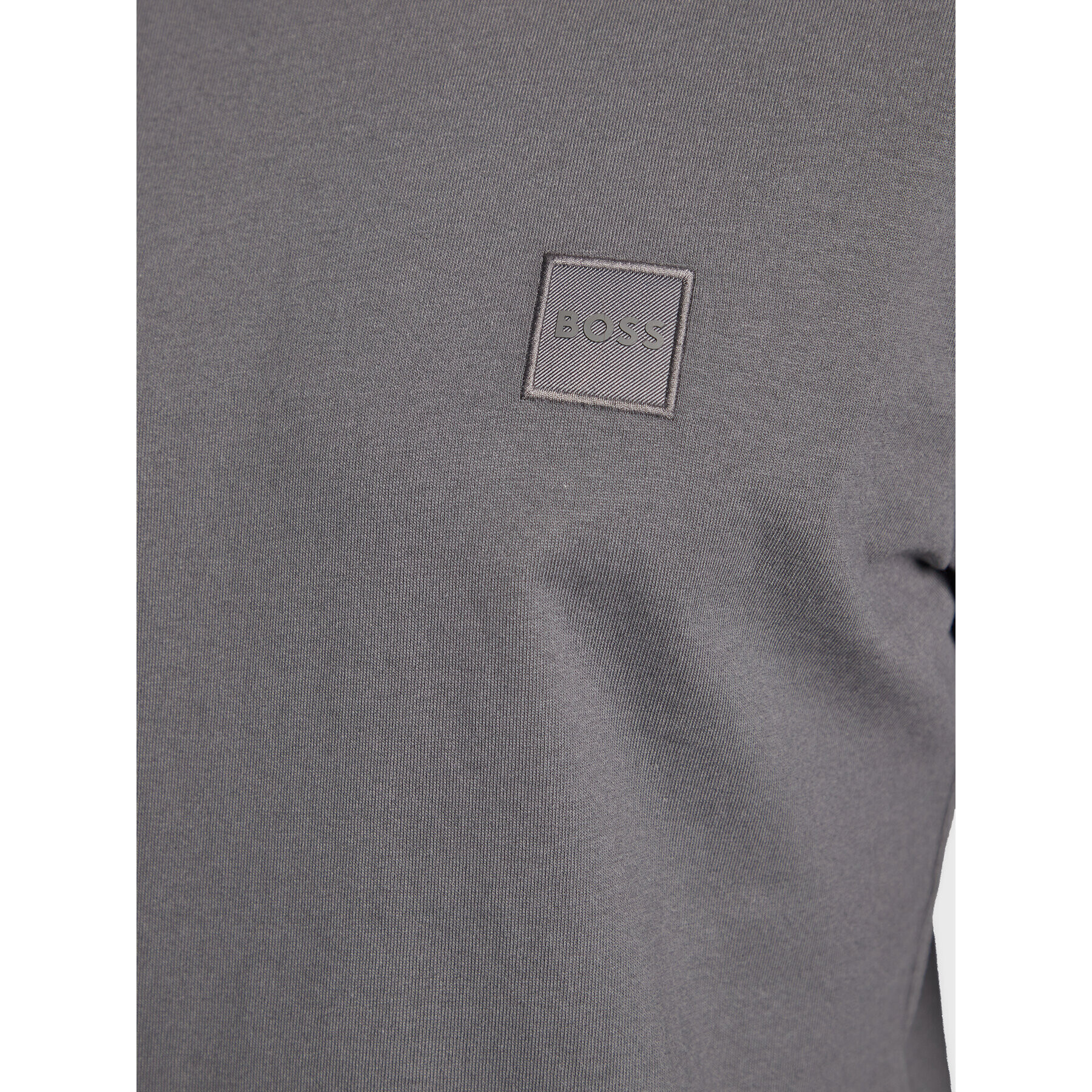 Boss Longsleeve Tacks 50476192 Gri Regular Fit - Pled.ro