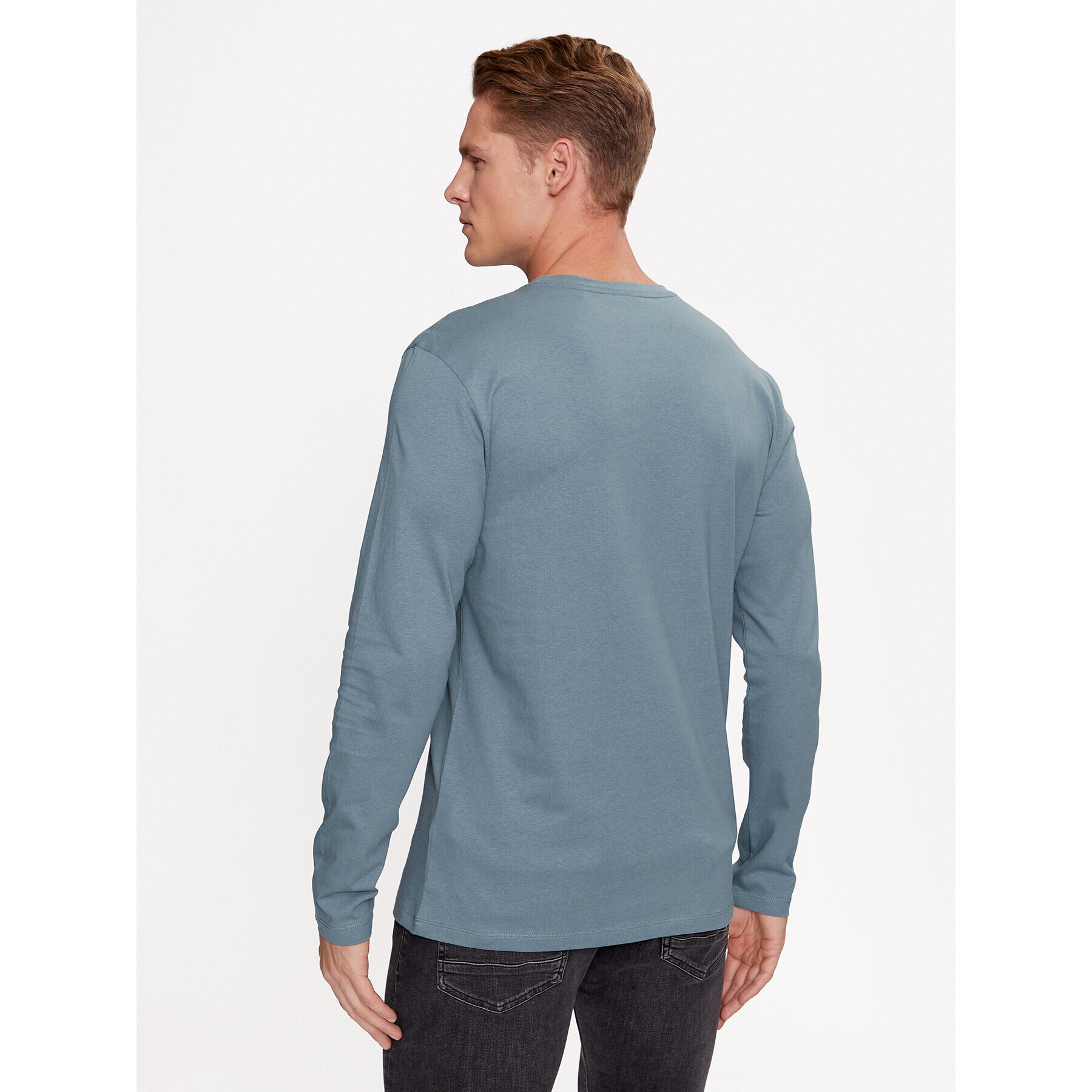 Boss Longsleeve Tacks 50476192 Verde Regular Fit - Pled.ro