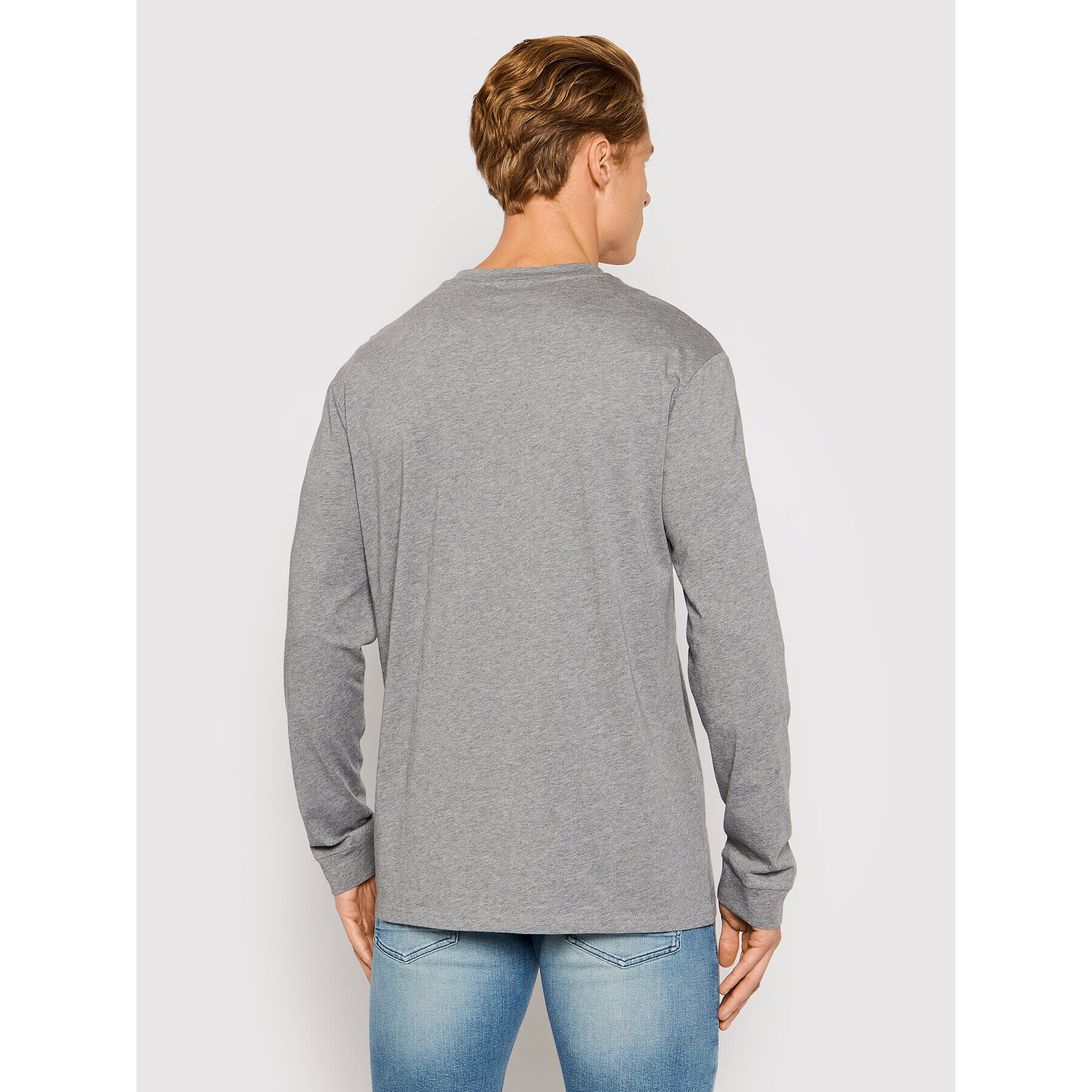 Boss Longsleeve Tecargo 50465386 Gri Regular Fit - Pled.ro