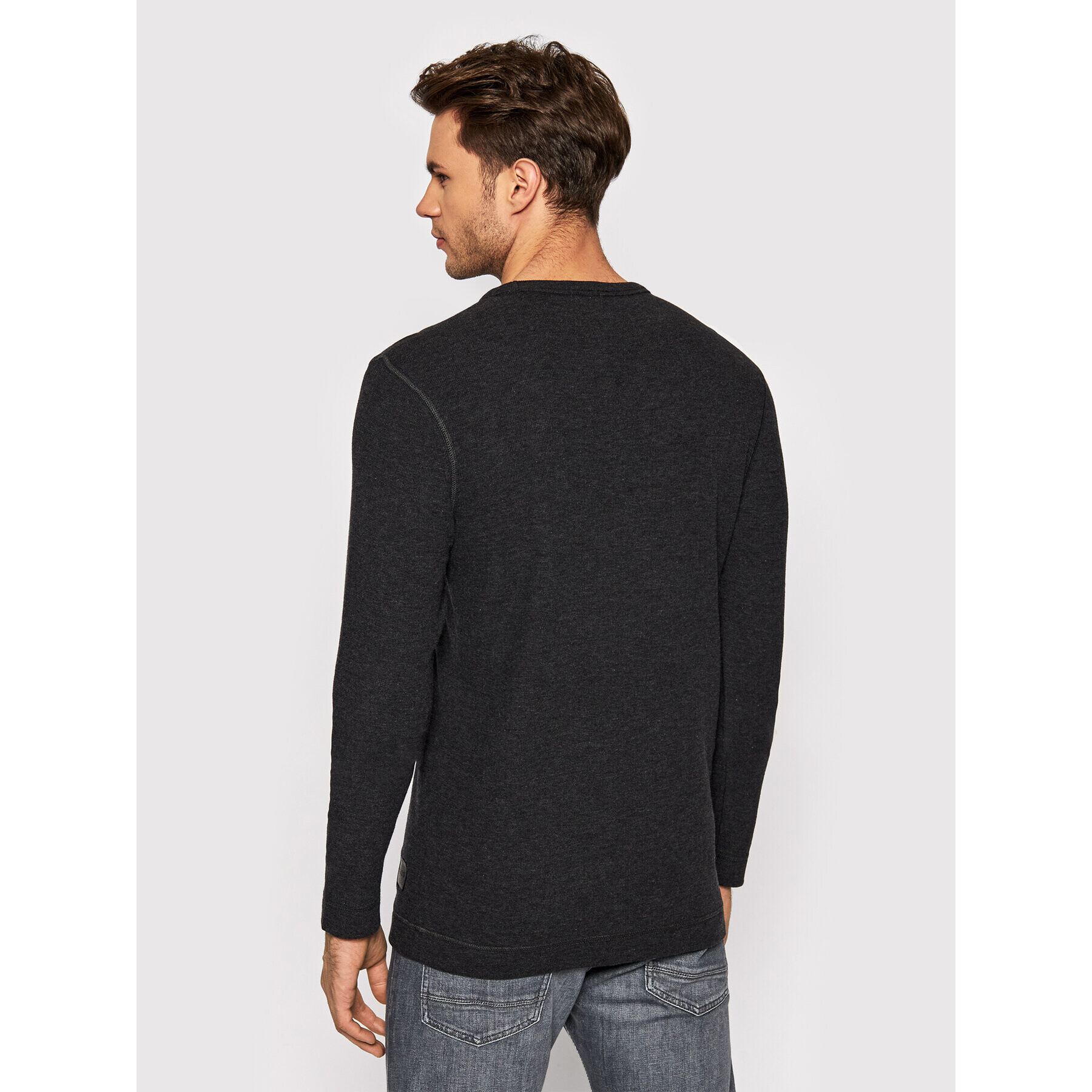 Boss Longsleeve Tempest 1 50462773 Gri Slim Fit - Pled.ro