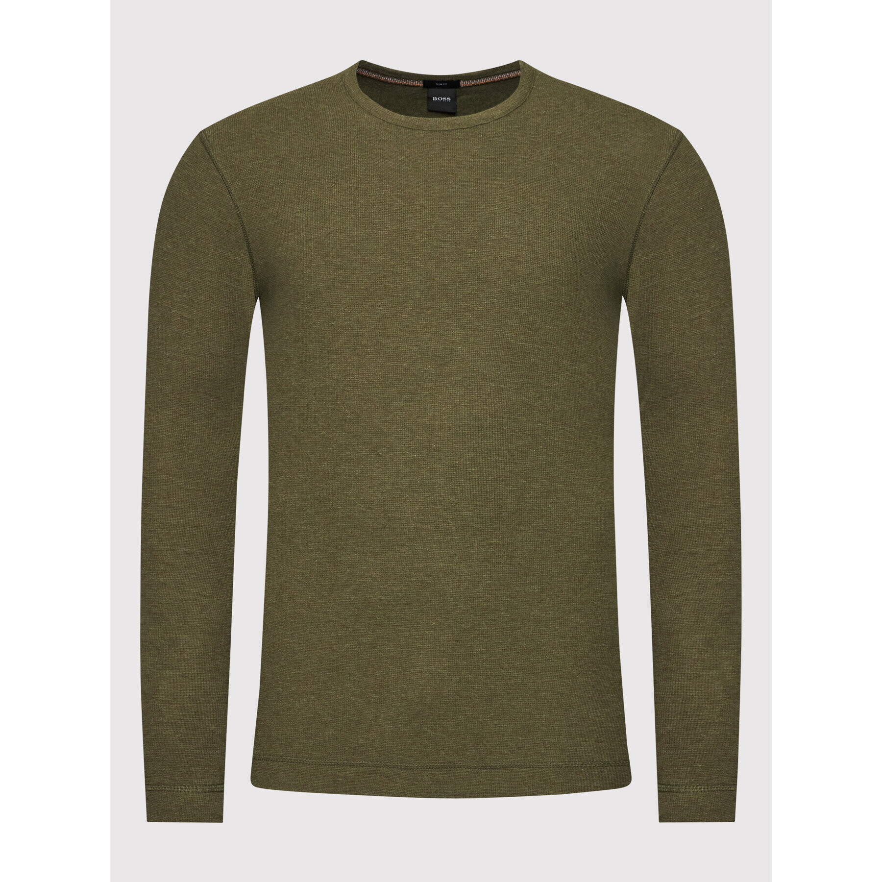 Boss Longsleeve Tempest 1 50462773 Verde Slim Fit - Pled.ro