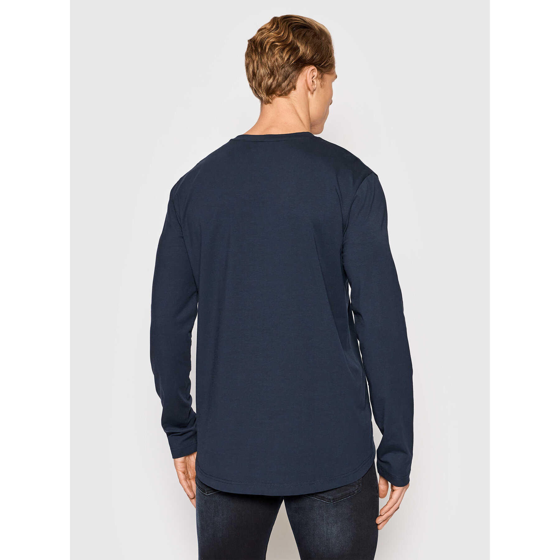 Boss Longsleeve Togn 2 50462871 Bleumarin Regular Fit - Pled.ro