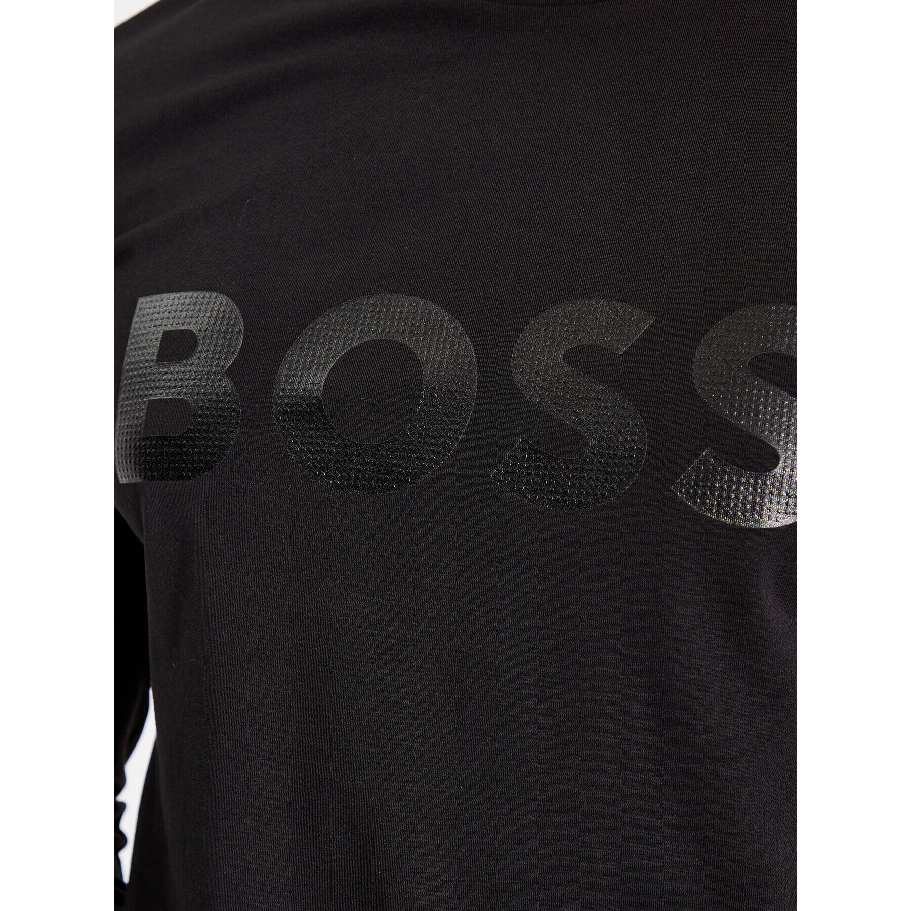 Boss Longsleeve Togn 3 50507027 Negru Regular Fit - Pled.ro