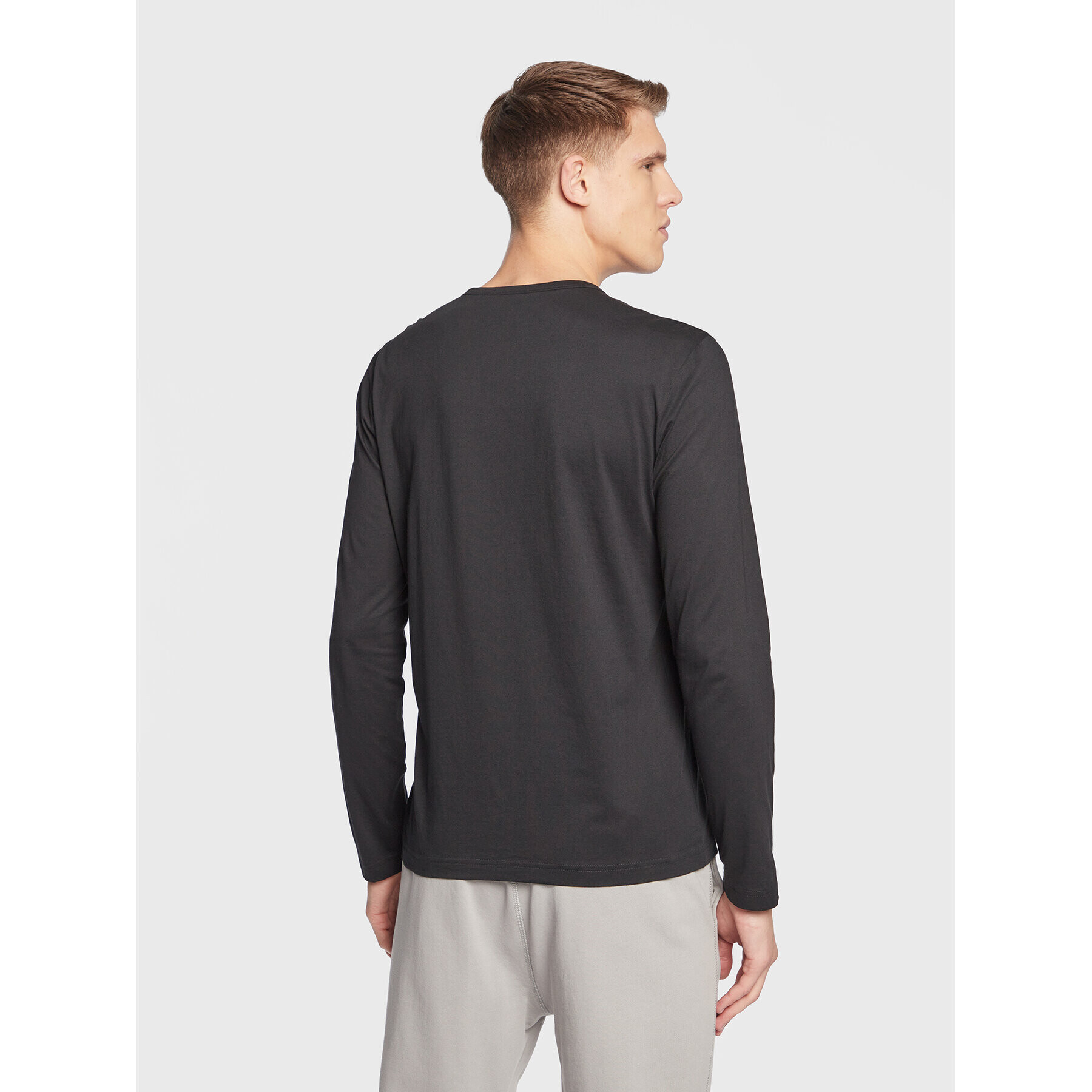 Boss Longsleeve Togn 50472551 Gri Regular Fit - Pled.ro