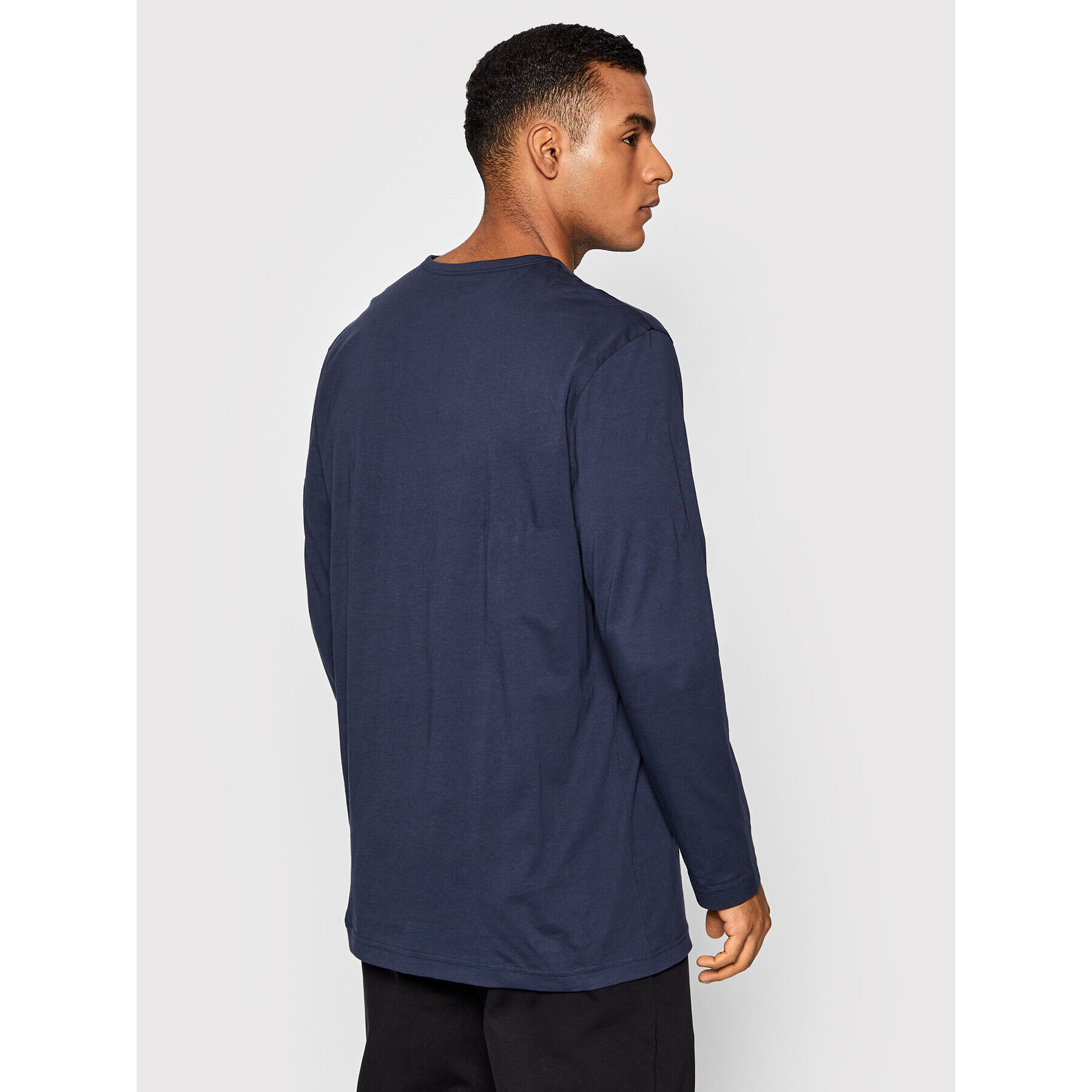 Boss Longsleeve Togn Curved 50436179 Bleumarin Regular Fit - Pled.ro