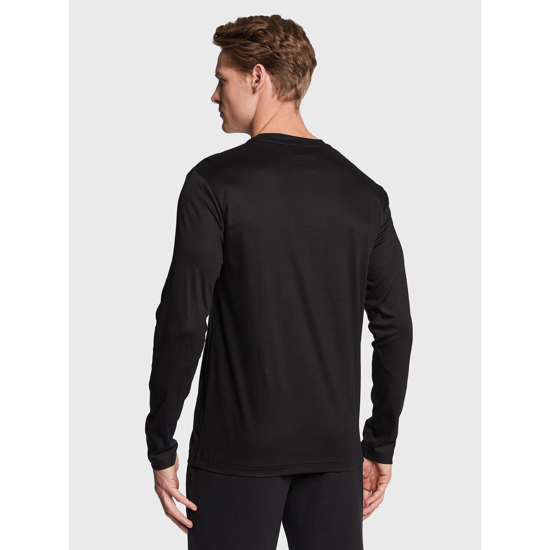 Boss Longsleeve Togn Lunar 50483767 Negru Regular Fit - Pled.ro