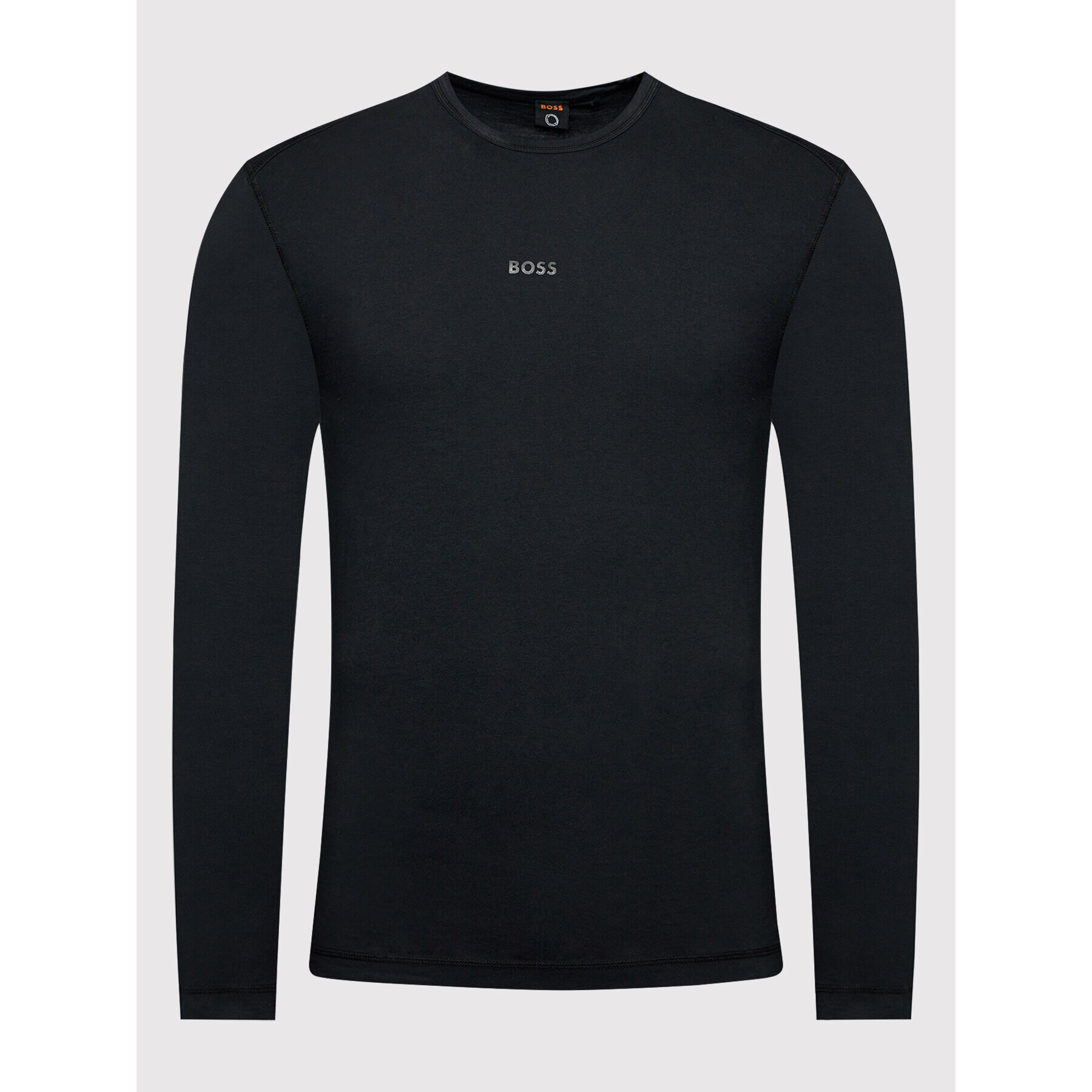 Boss Longsleeve Tokkslong 50468404 Negru Slim Fit - Pled.ro