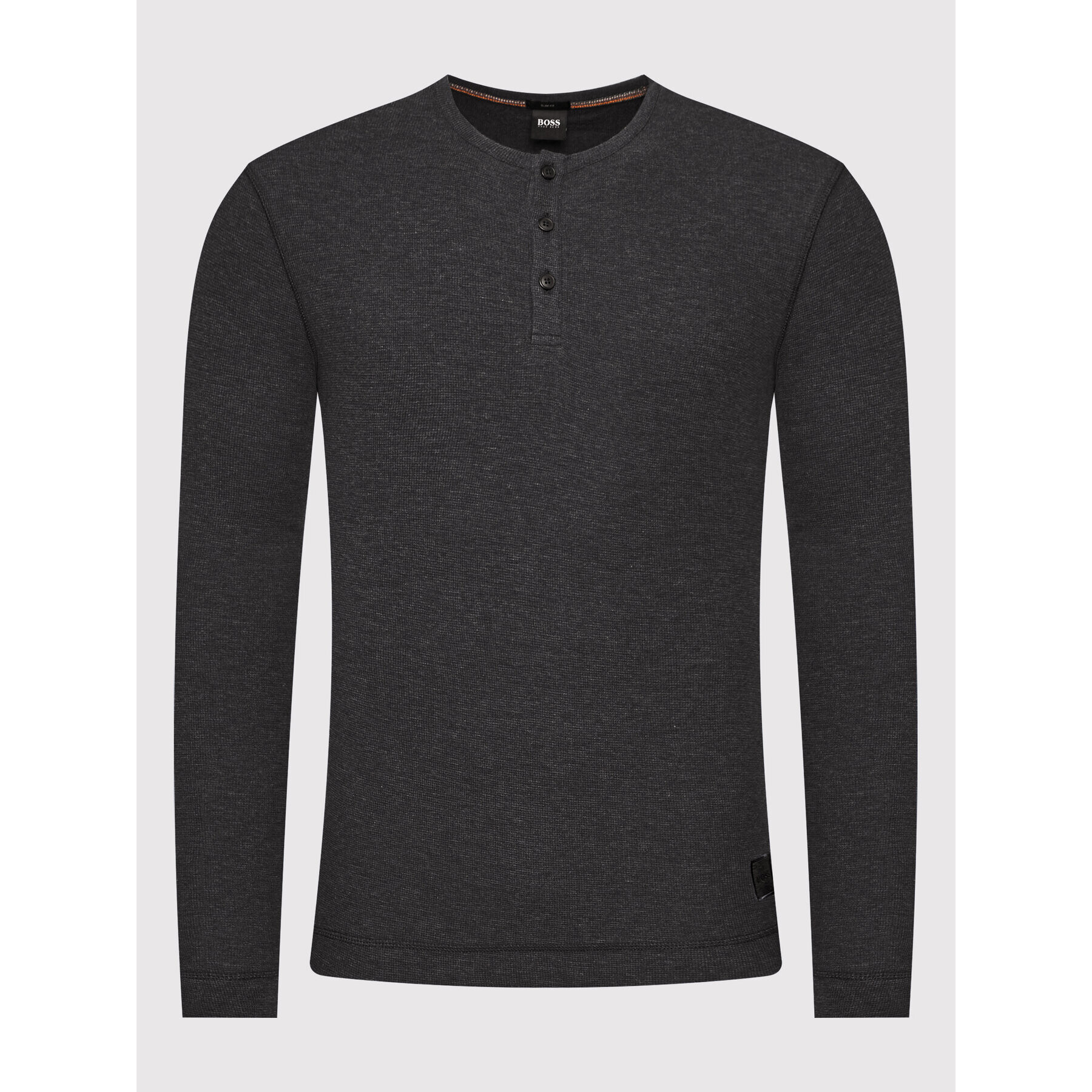 Boss Longsleeve Trix 1 50462821 Gri Slim Fit - Pled.ro