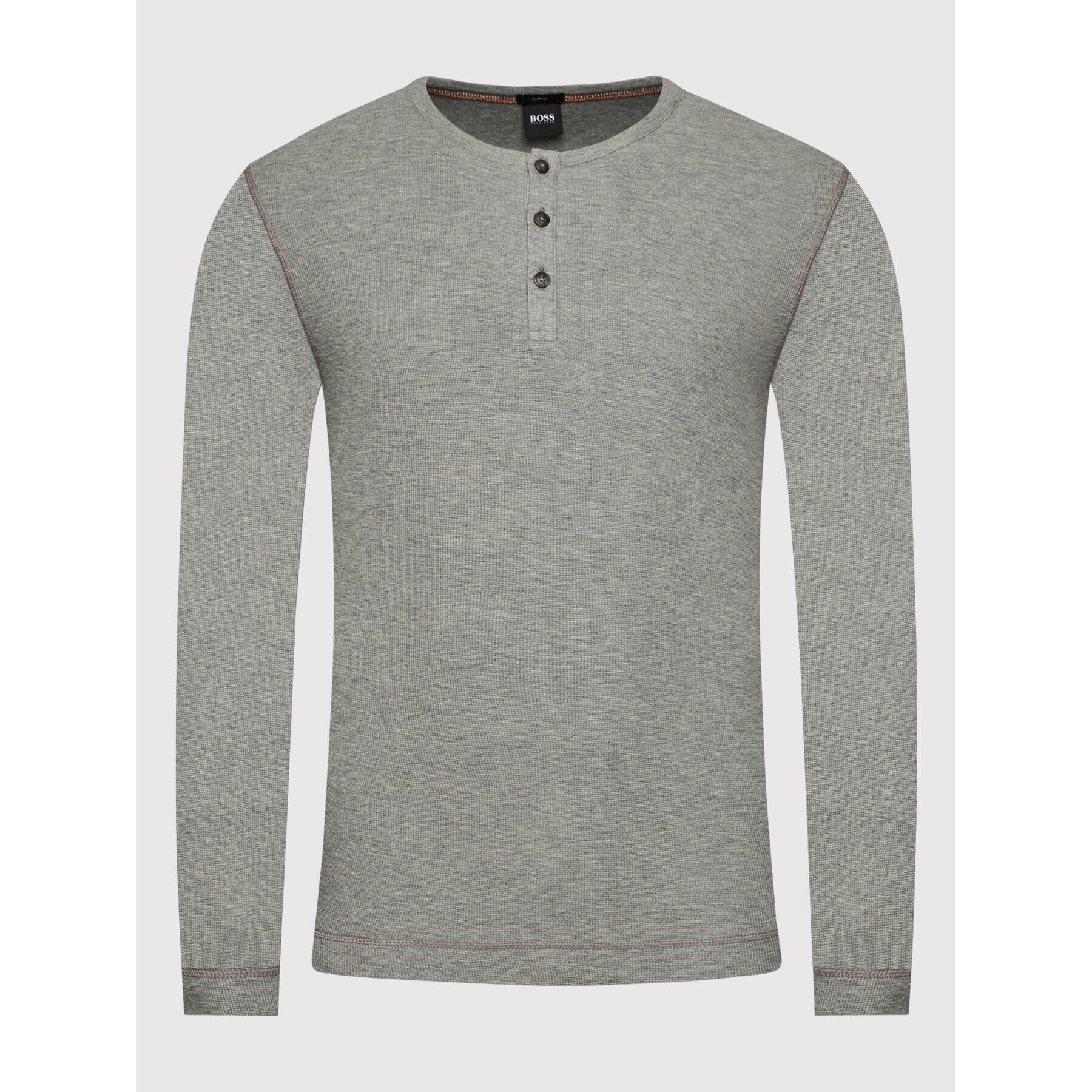 Boss Longsleeve Trix 1 50462821 Gri Slim Fit - Pled.ro