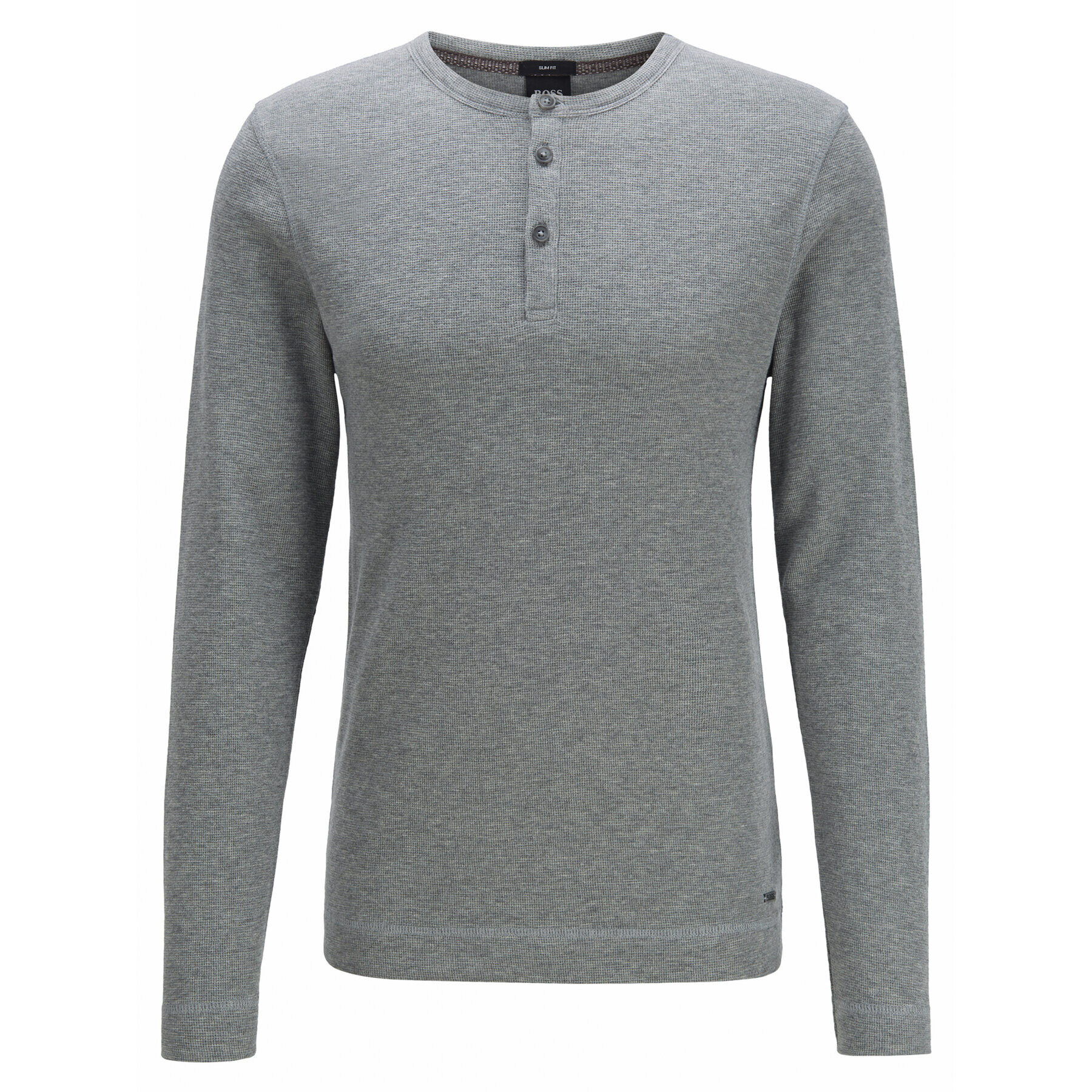 Boss Longsleeve Trix 50401843 Gri Slim Fit - Pled.ro