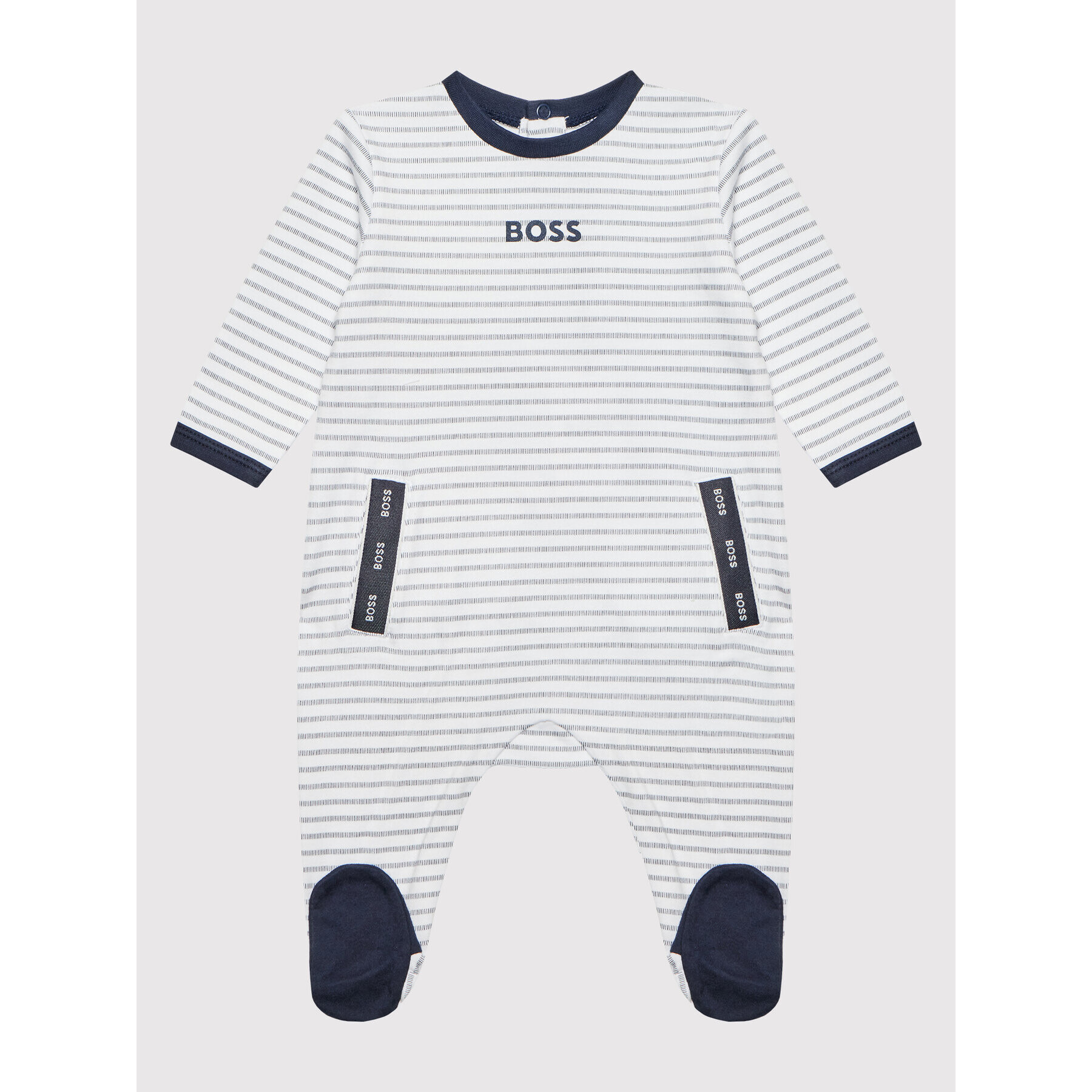 Boss Overall J98360 Alb Regular Fit - Pled.ro