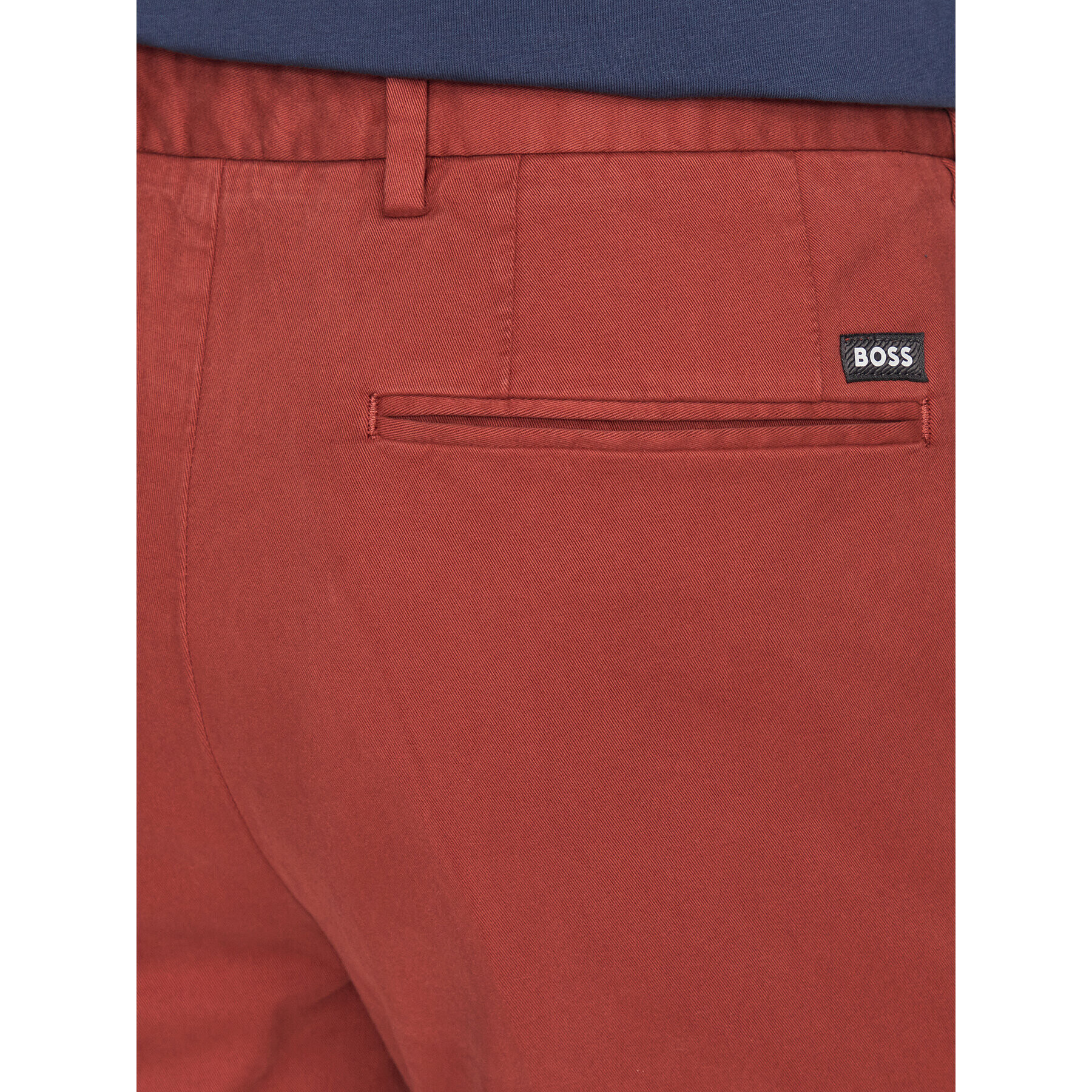 Boss Pantaloni chino Kaito1 50487966 Roșu Slim Fit - Pled.ro