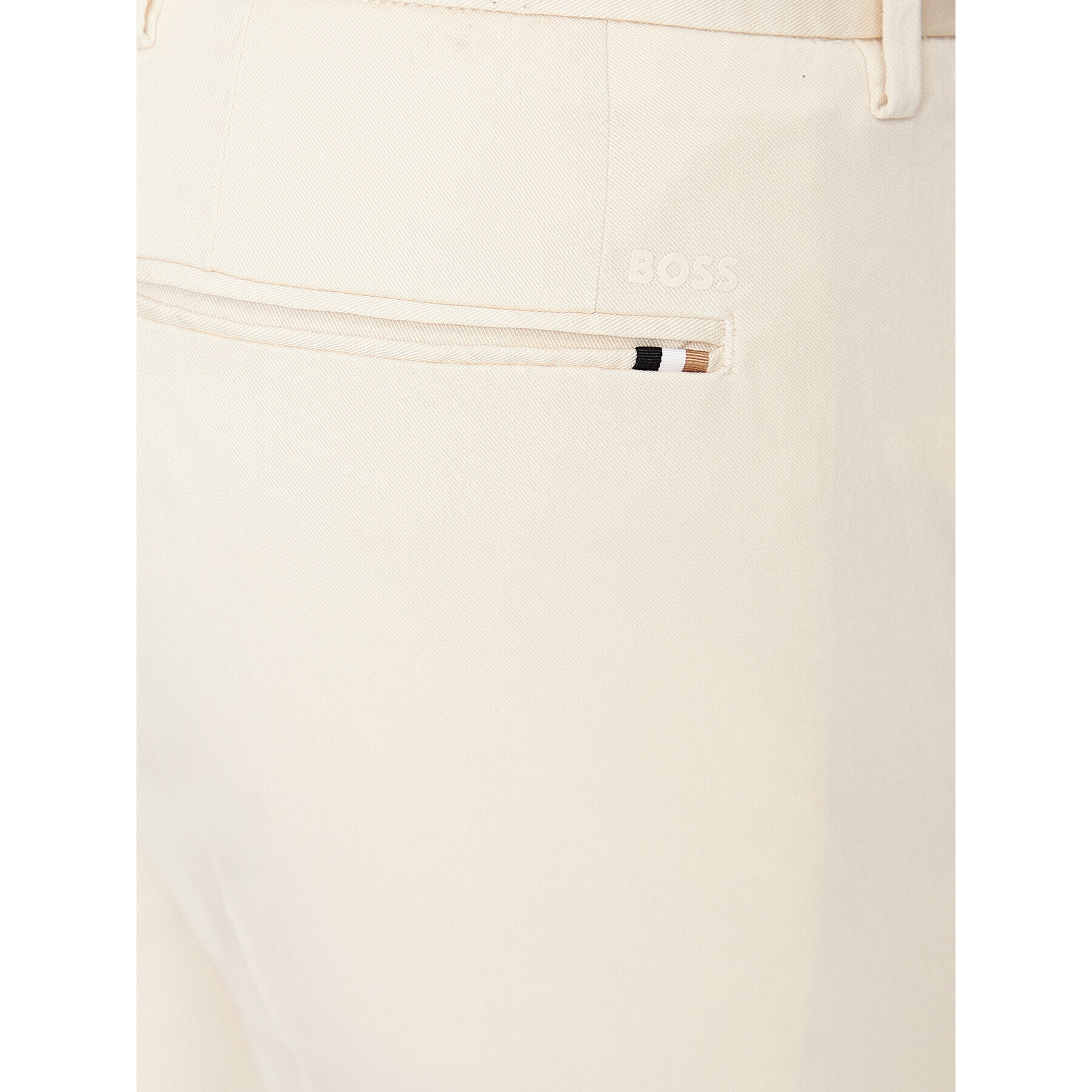 Boss Pantaloni chino Kaito1 50488014 Écru Slim Fit - Pled.ro