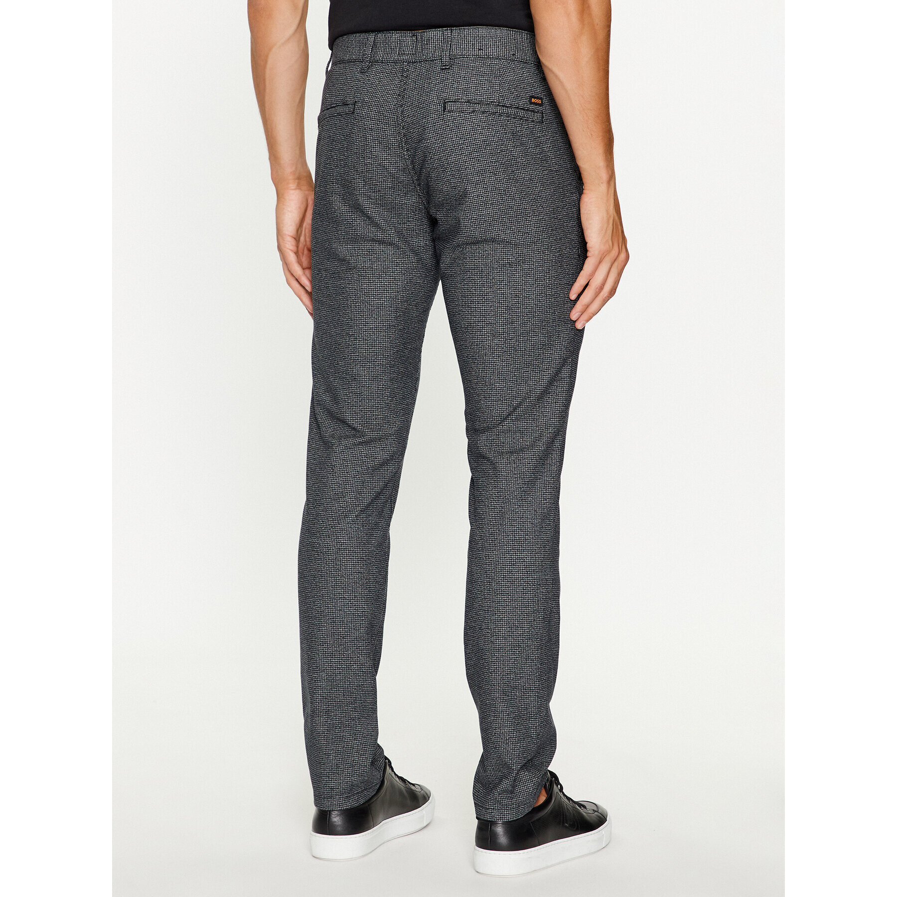 Boss Pantaloni chino 50495270 Gri Slim Fit - Pled.ro