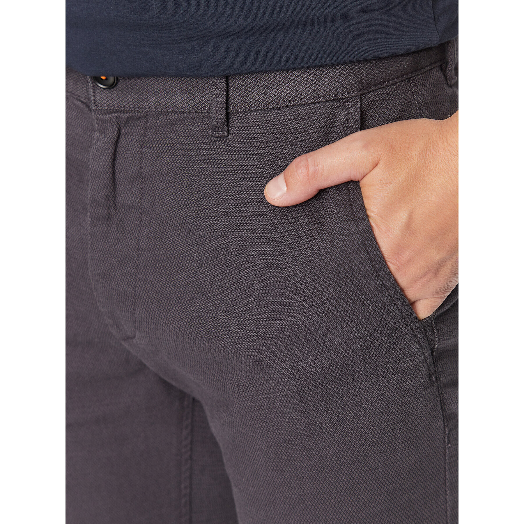 Boss Pantaloni chino 50501597 Negru Slim Fit - Pled.ro