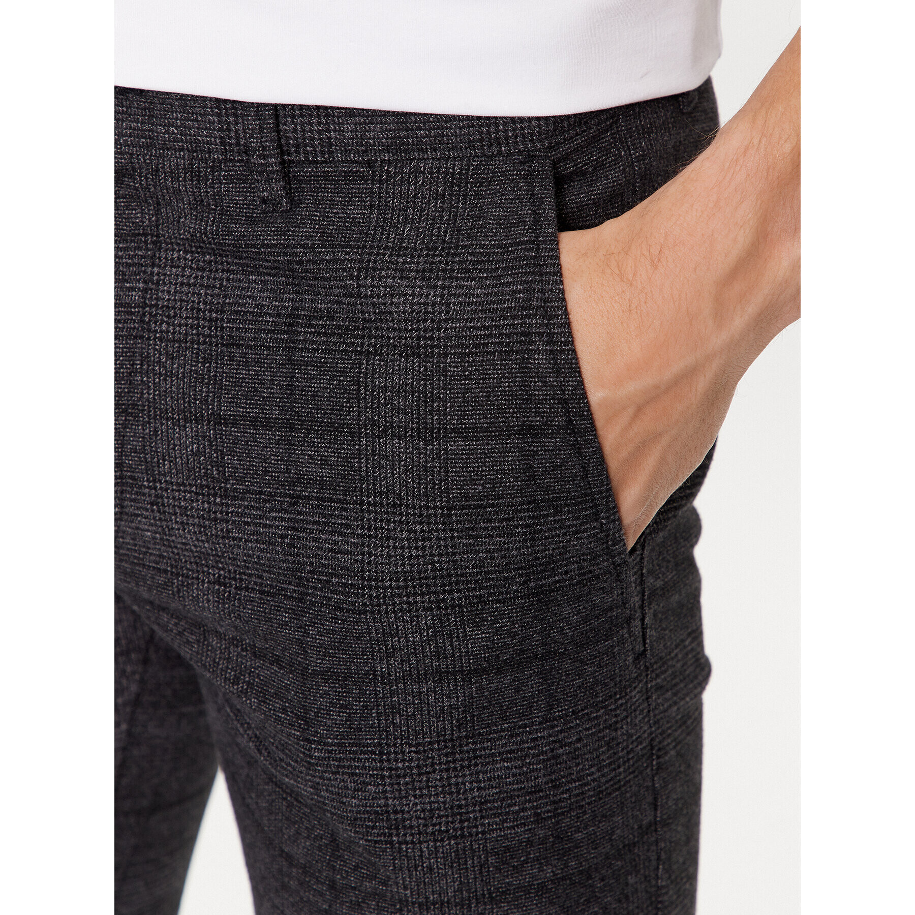 Boss Pantaloni chino 50501605 Negru Slim Fit - Pled.ro