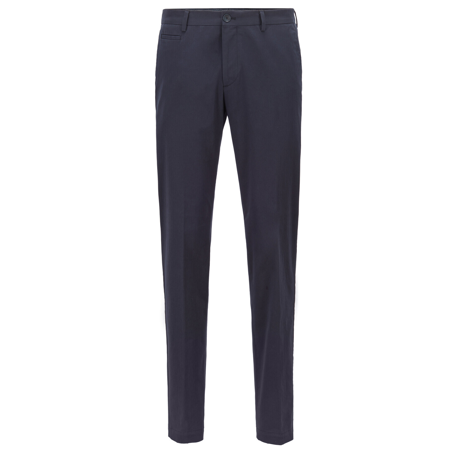 Boss Pantaloni chino Broad1-W 50447070 Bleumarin Slim Fit - Pled.ro