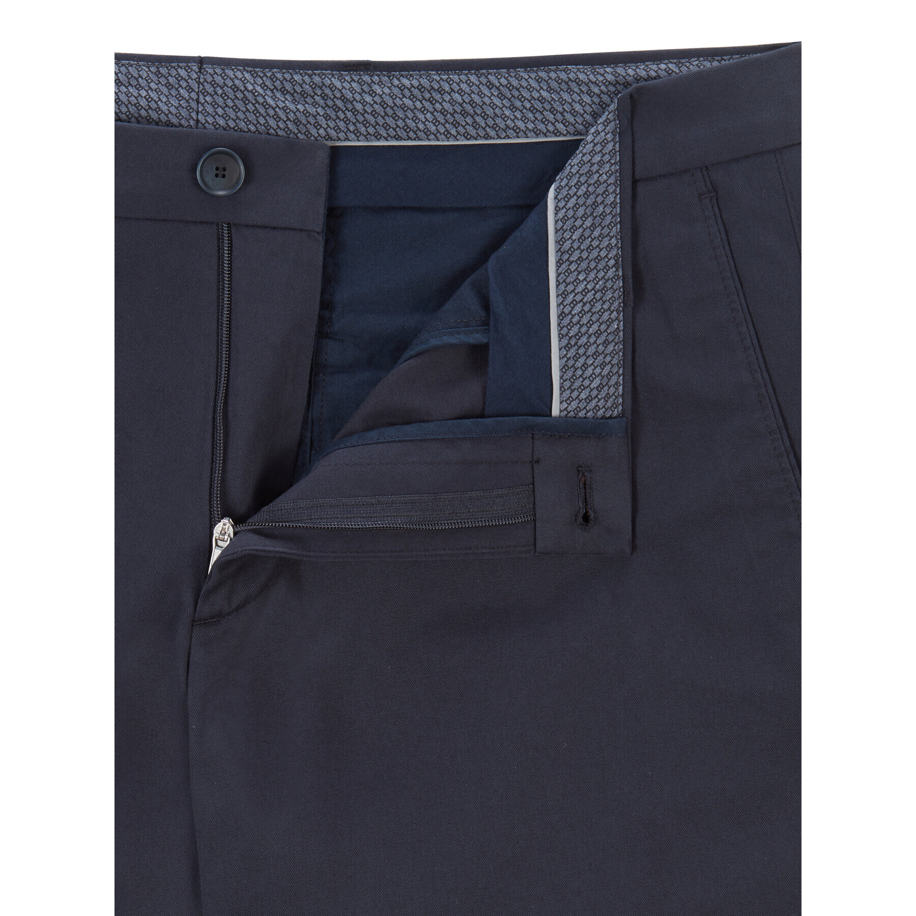 Boss Pantaloni chino Broad1-W 50447070 Bleumarin Slim Fit - Pled.ro