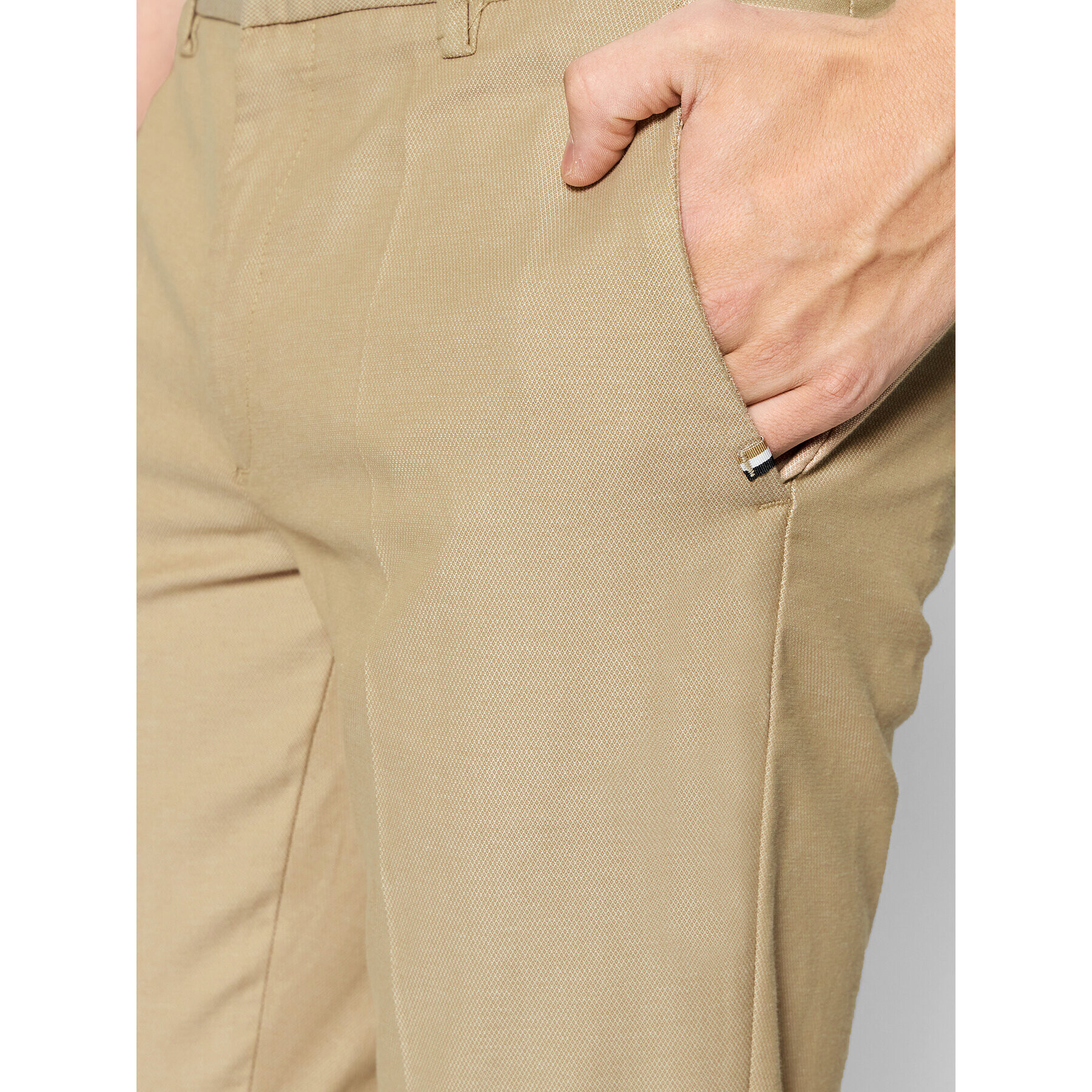 Boss Pantaloni chino Kaito1 50466474 Bej Slim Fit - Pled.ro