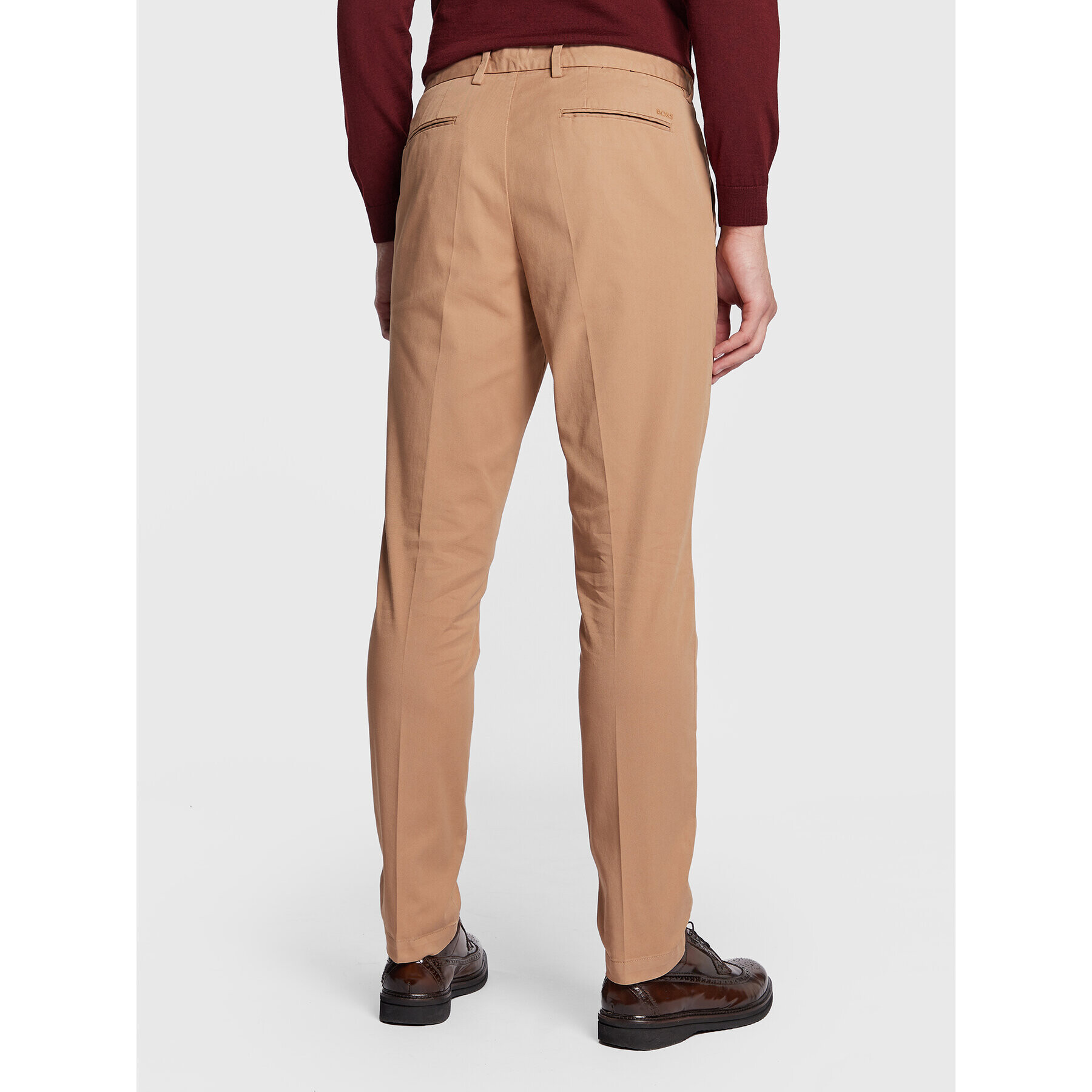 Boss Pantaloni chino Kaito1 50468723 Bej Slim Fit - Pled.ro