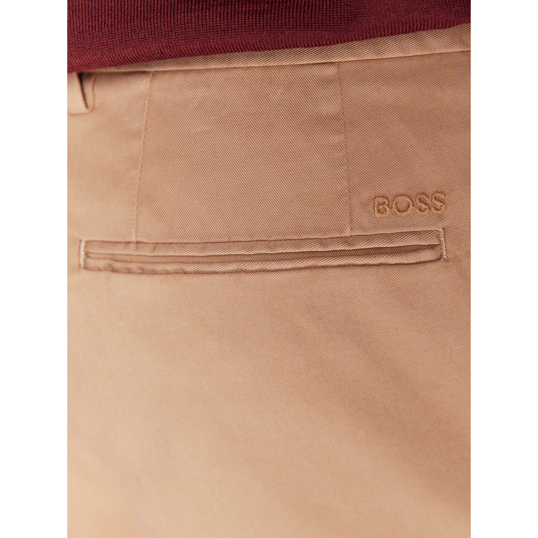 Boss Pantaloni chino Kaito1 50468723 Bej Slim Fit - Pled.ro