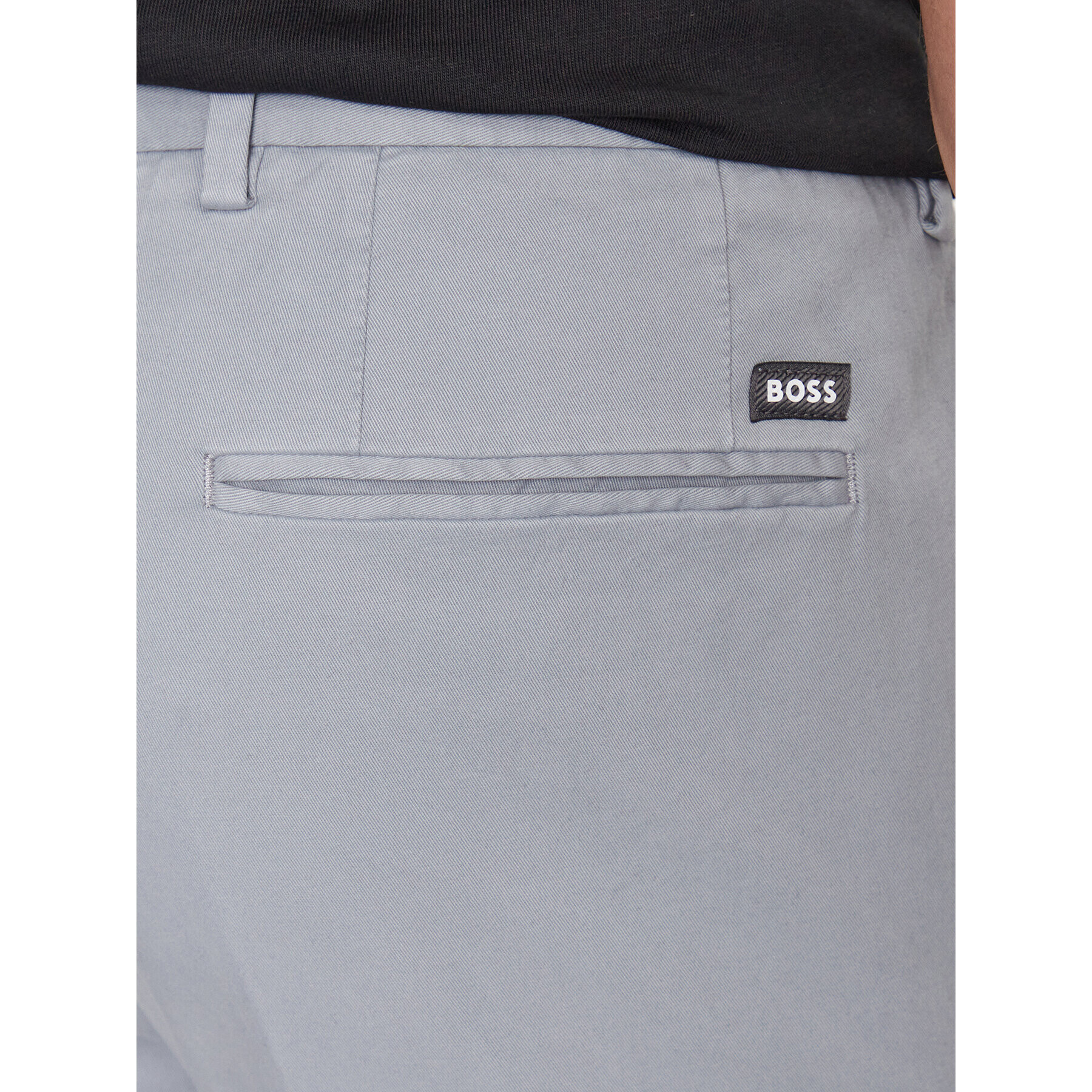 Boss Pantaloni chino Kaito1 50487966 Gri Slim Fit - Pled.ro