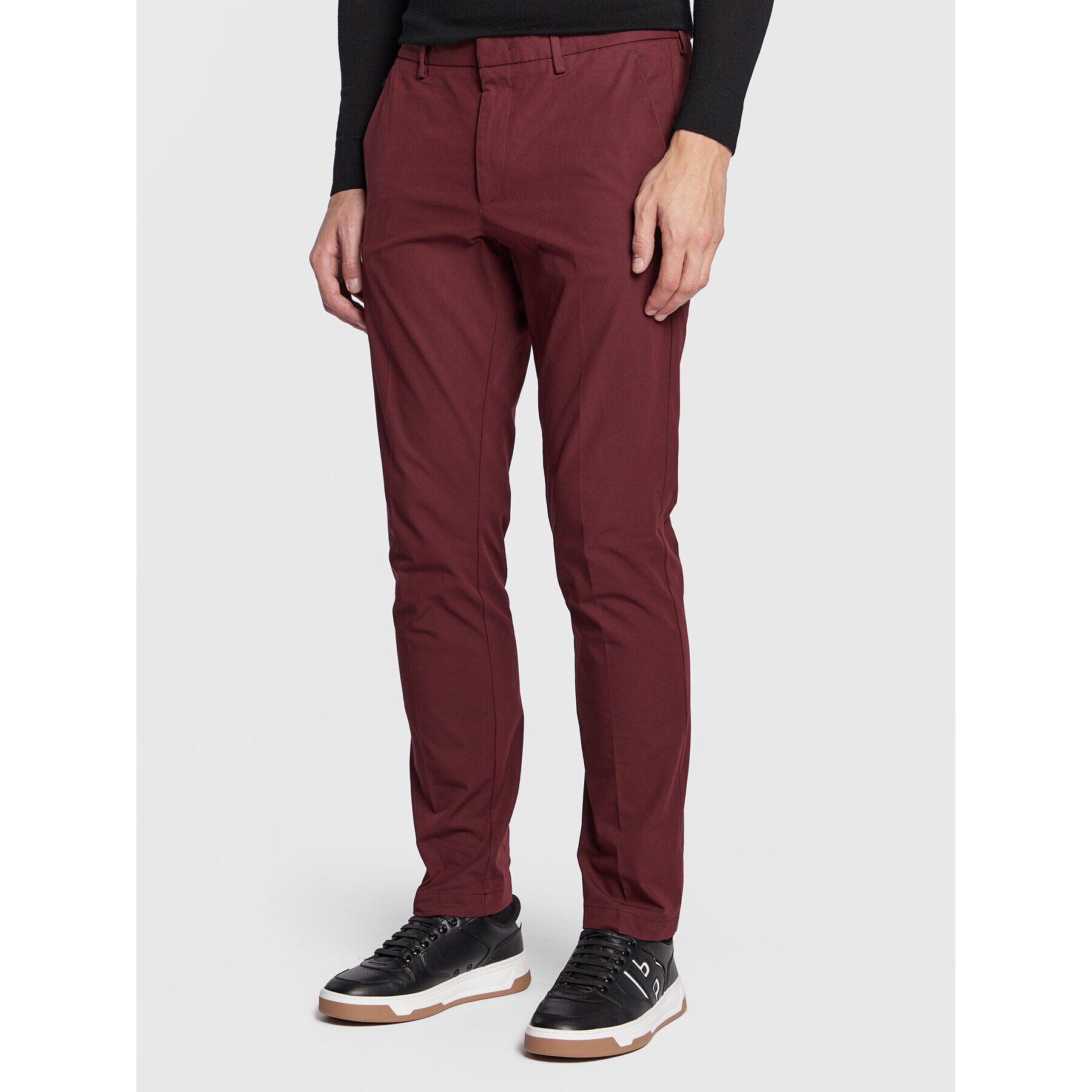 Boss Pantaloni chino Kaito1_T 50468249 Vișiniu Slim Fit - Pled.ro