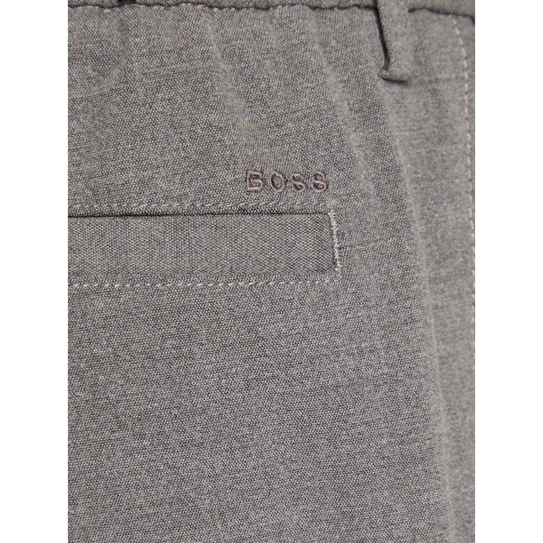 Boss Pantaloni chino Kane-Pl-Ds 50477530 Gri Slim Fit - Pled.ro