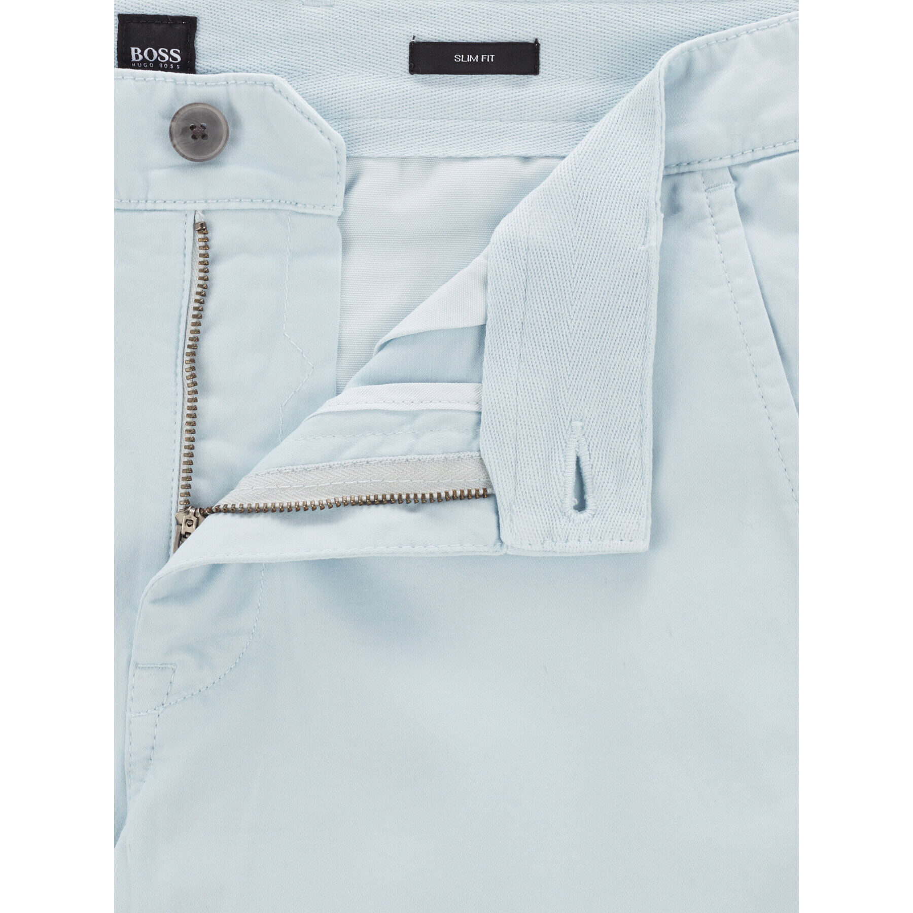 Boss Pantaloni chino Schino 50379152 Albastru Slim Fit - Pled.ro