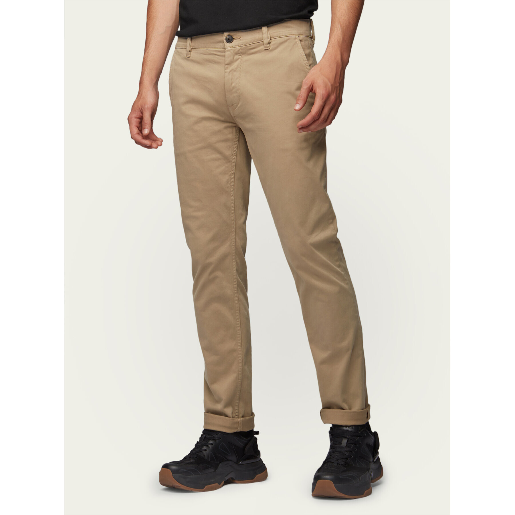 Boss Pantaloni chino Schino 50379152 Bej Slim Fit - Pled.ro