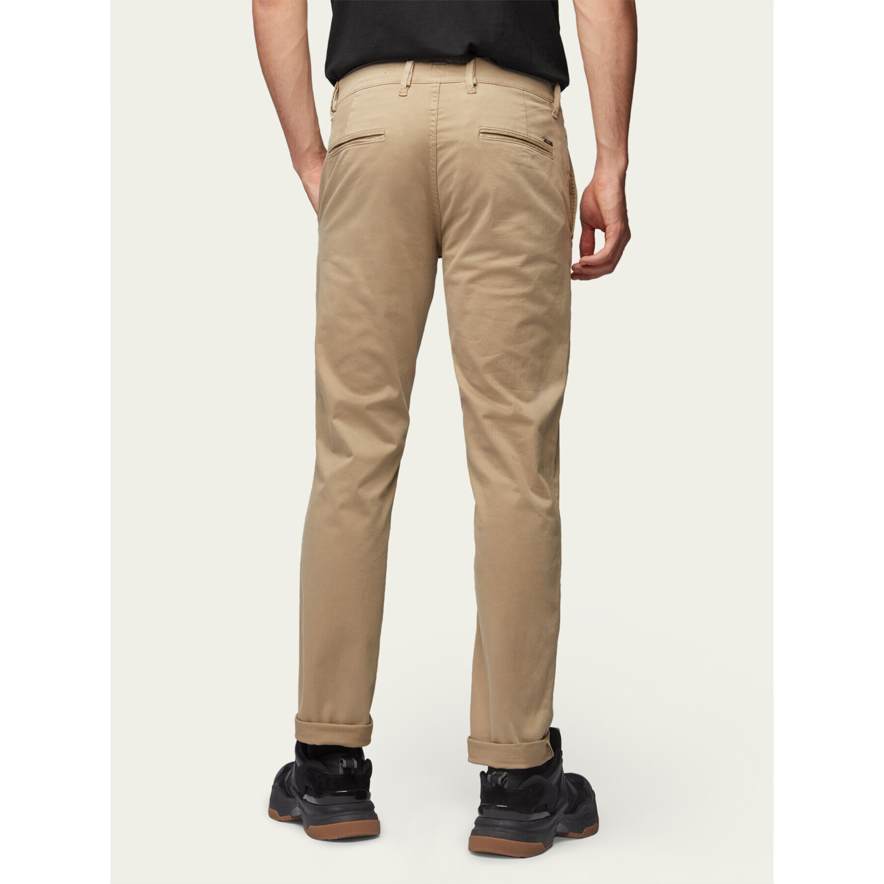 Boss Pantaloni chino Schino 50379152 Bej Slim Fit - Pled.ro