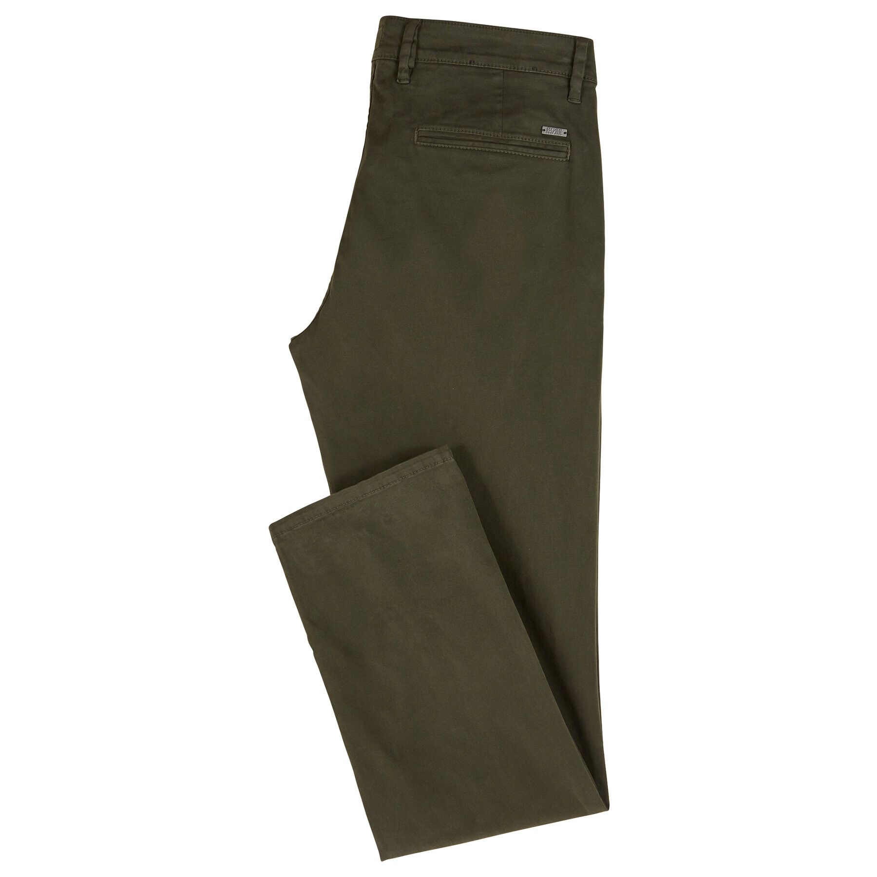 Boss Pantaloni chino Schino 50379152 Verde Slim Fit - Pled.ro