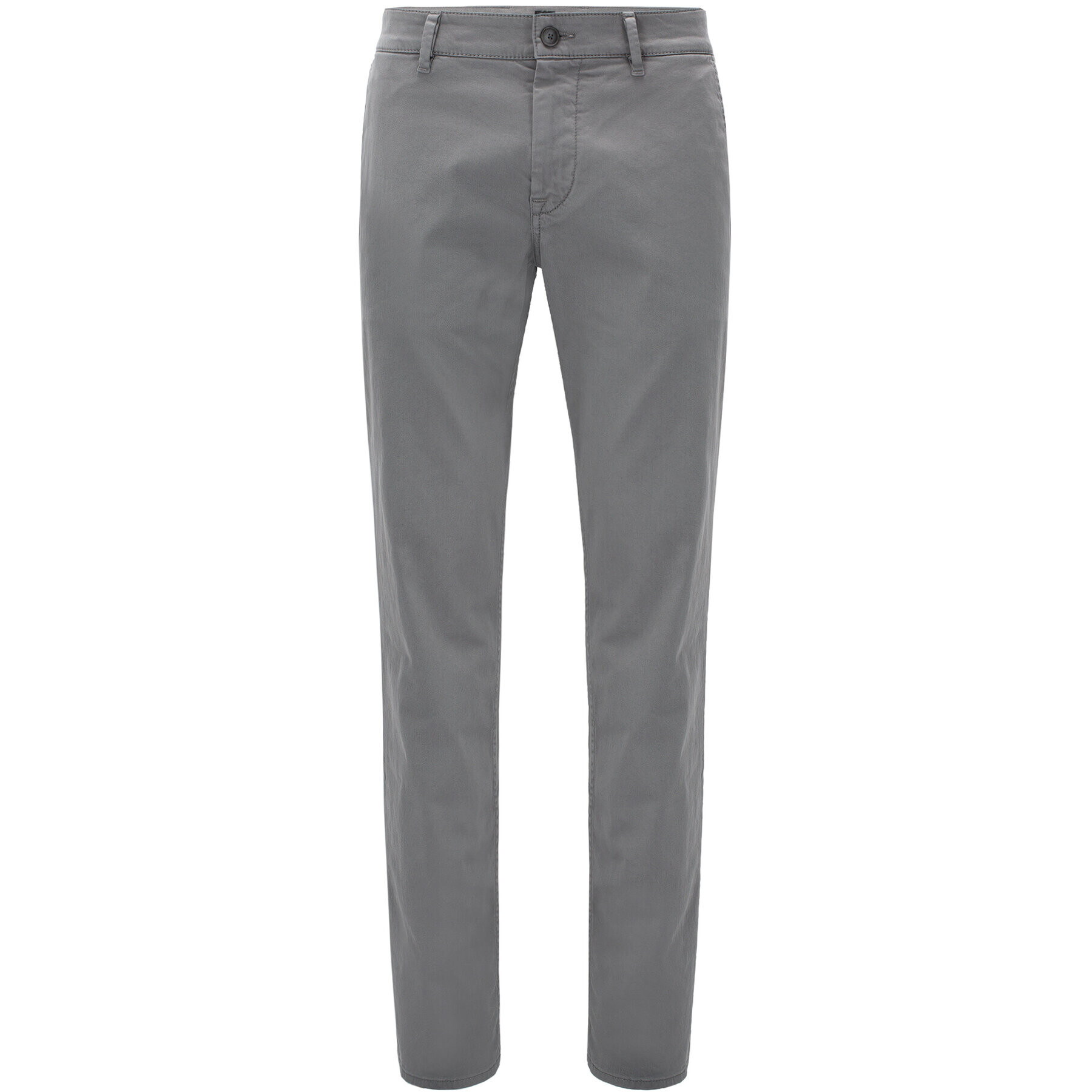 Boss Pantaloni chino Schino 50379154 Gri Regular Fit - Pled.ro