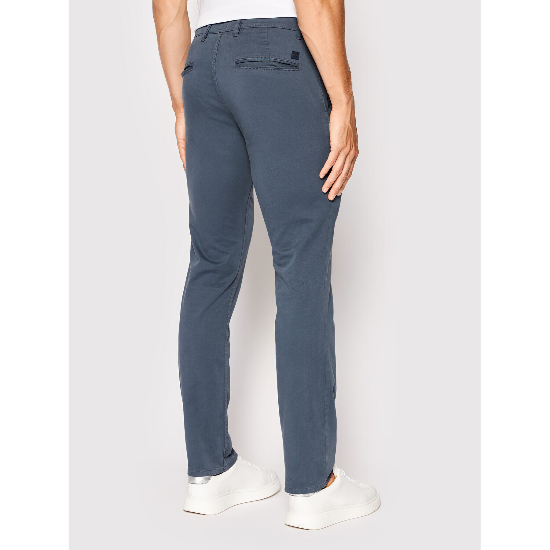 Boss Pantaloni chino Schino D 50470813 Gri Slim Fit - Pled.ro