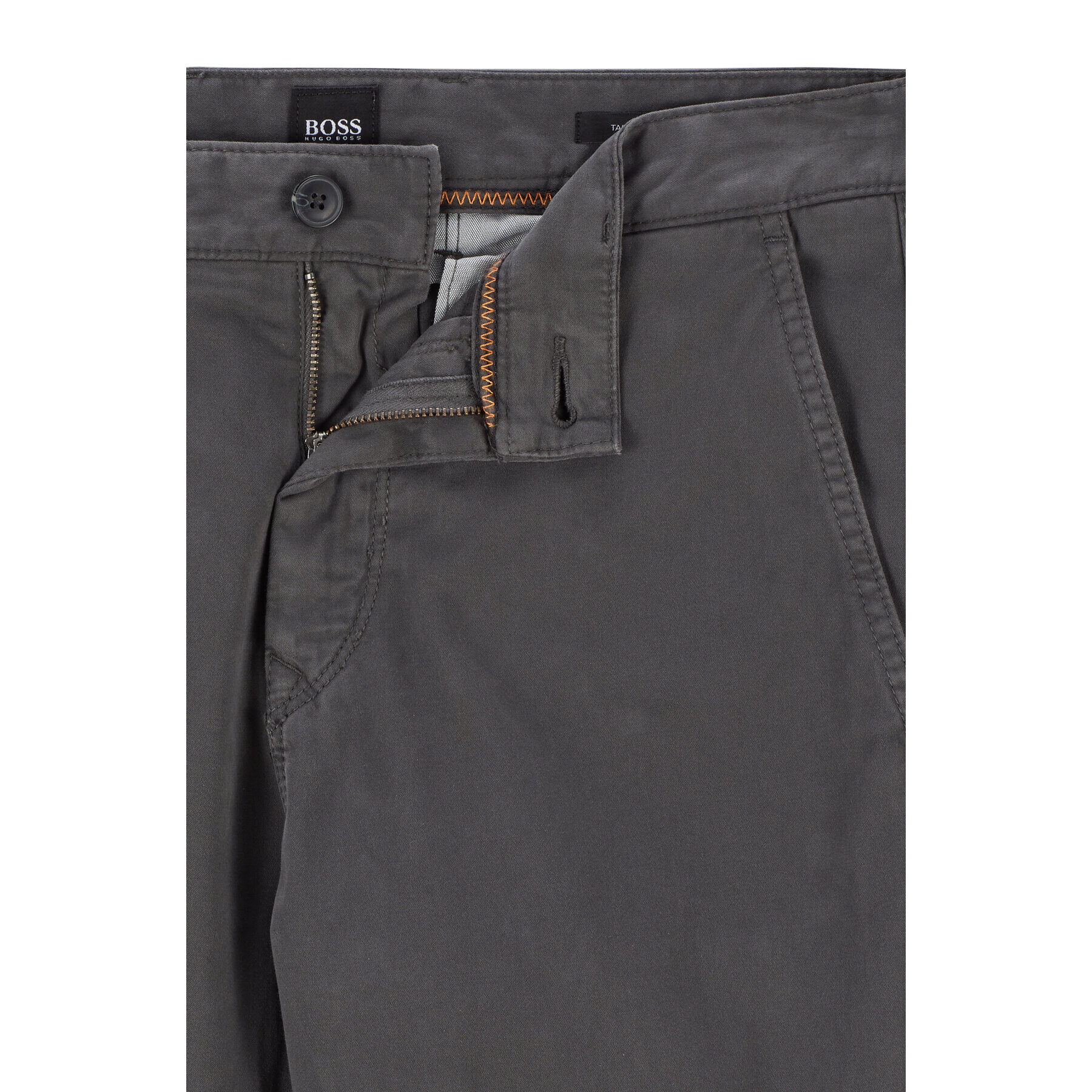 Boss Pantaloni chino Schino-Taber D 50442037 Gri Tapered Fit - Pled.ro