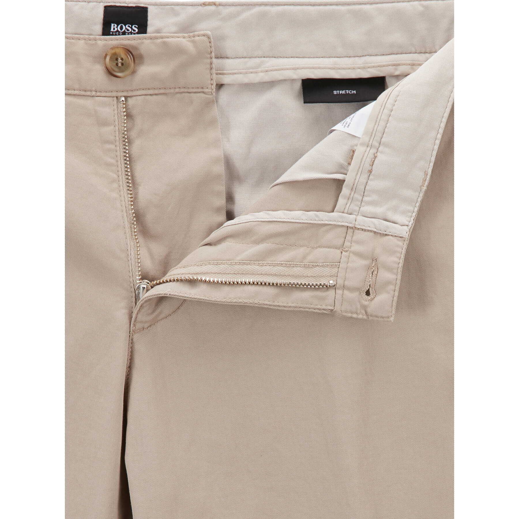 Boss Pantaloni din material Crigan3-D 50325944 Bej Regular Fit - Pled.ro