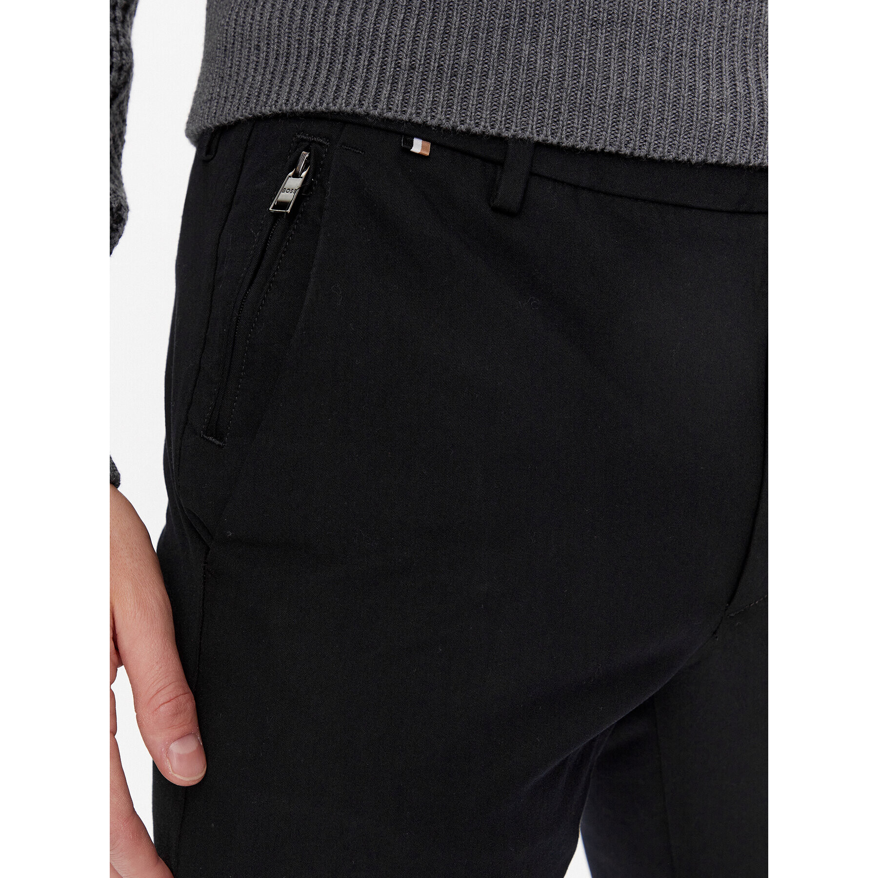 Boss Pantaloni din material Kaito1_T 50487754 Negru Slim Fit - Pled.ro