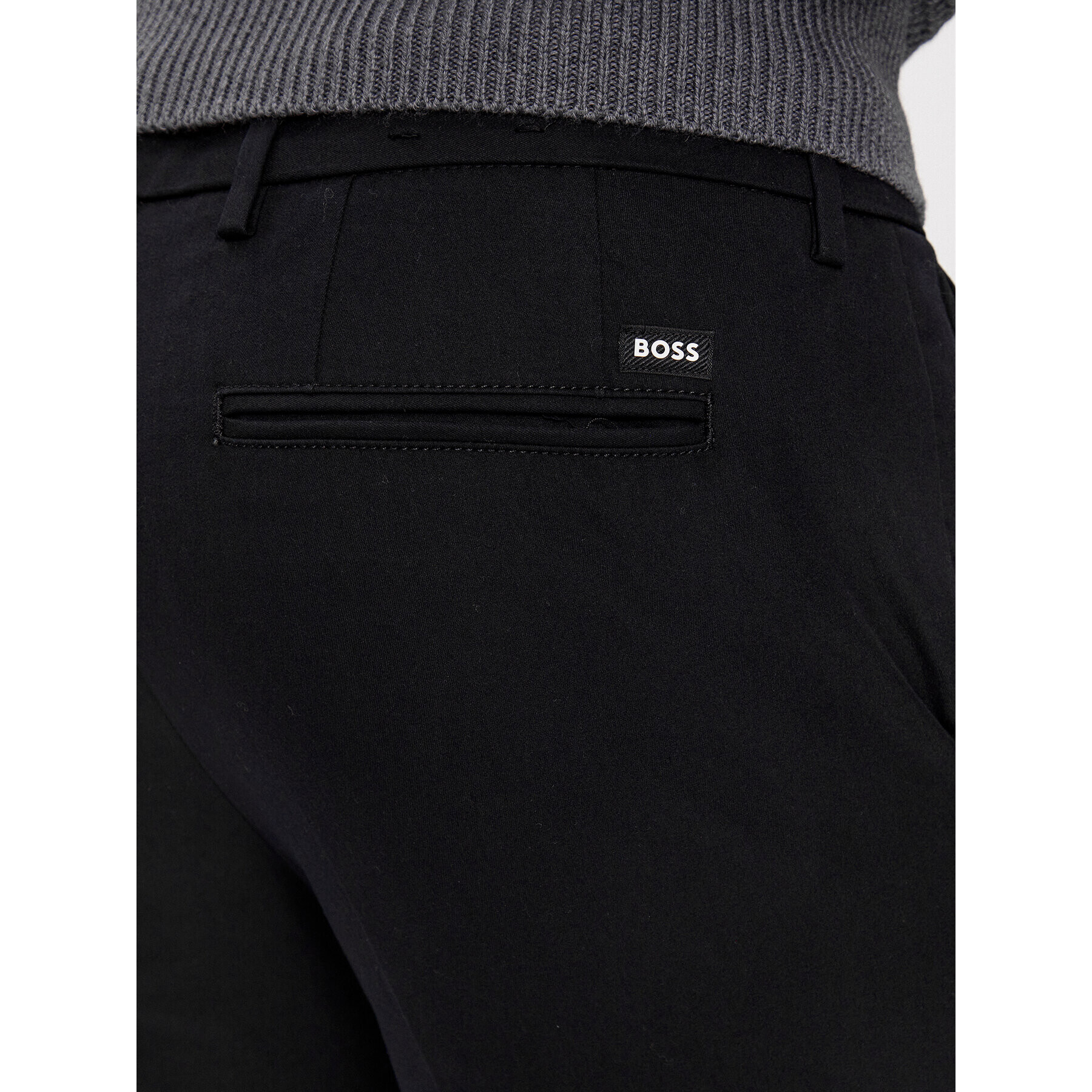 Boss Pantaloni din material Kaito1_T 50487754 Negru Slim Fit - Pled.ro