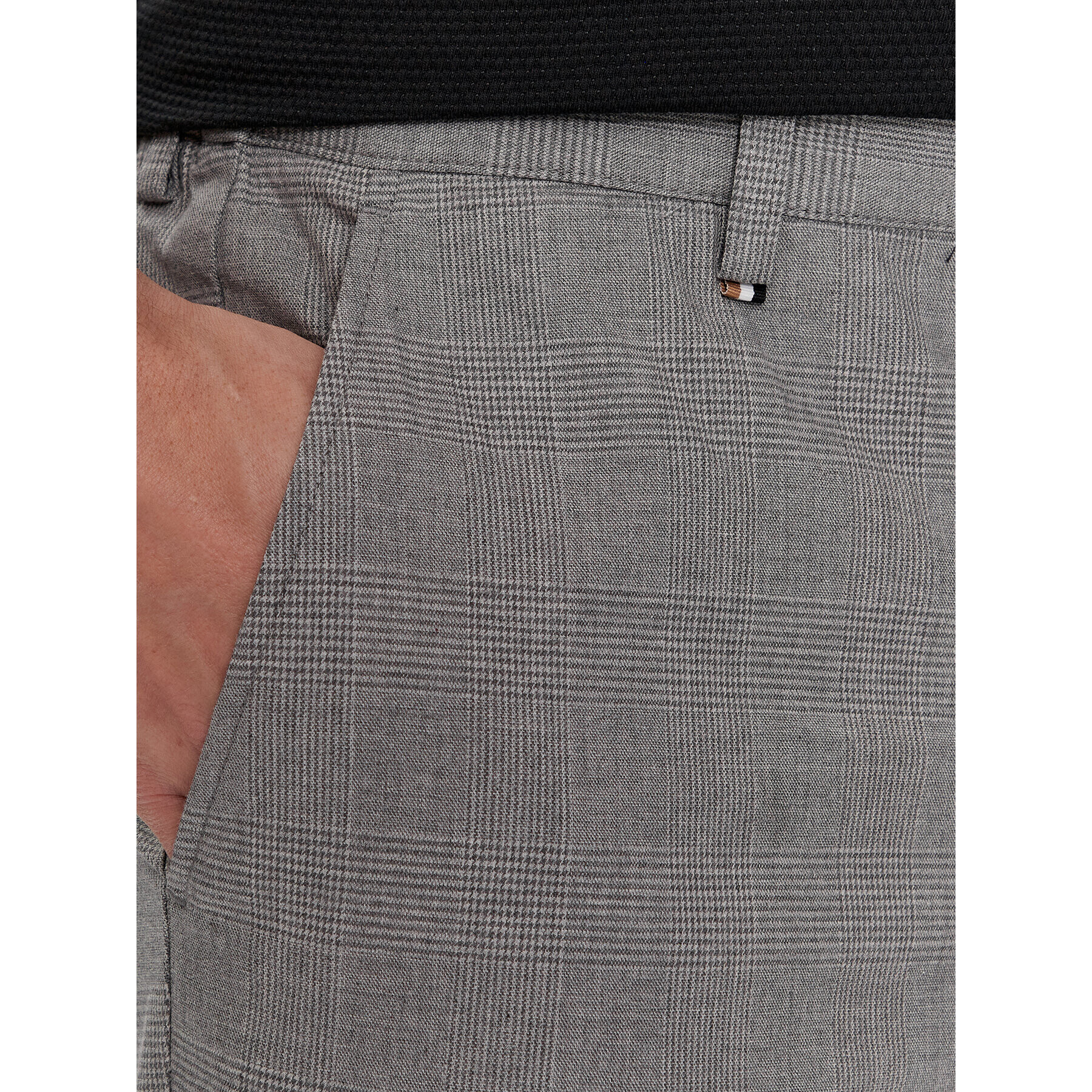 Boss Pantaloni din material Perin 50509579 Gri Slim Fit - Pled.ro