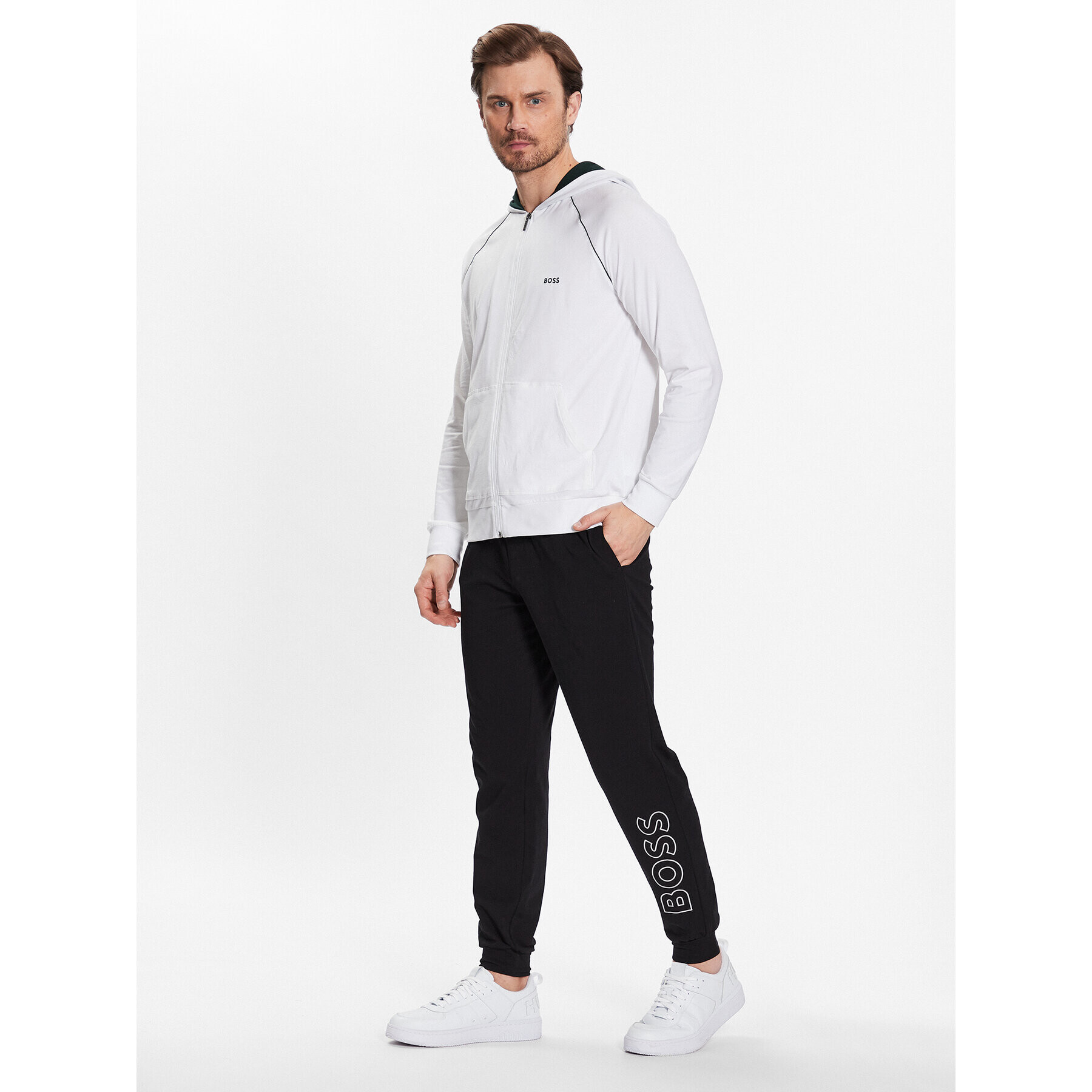 Boss Pantaloni pijama 50481199 Negru - Pled.ro