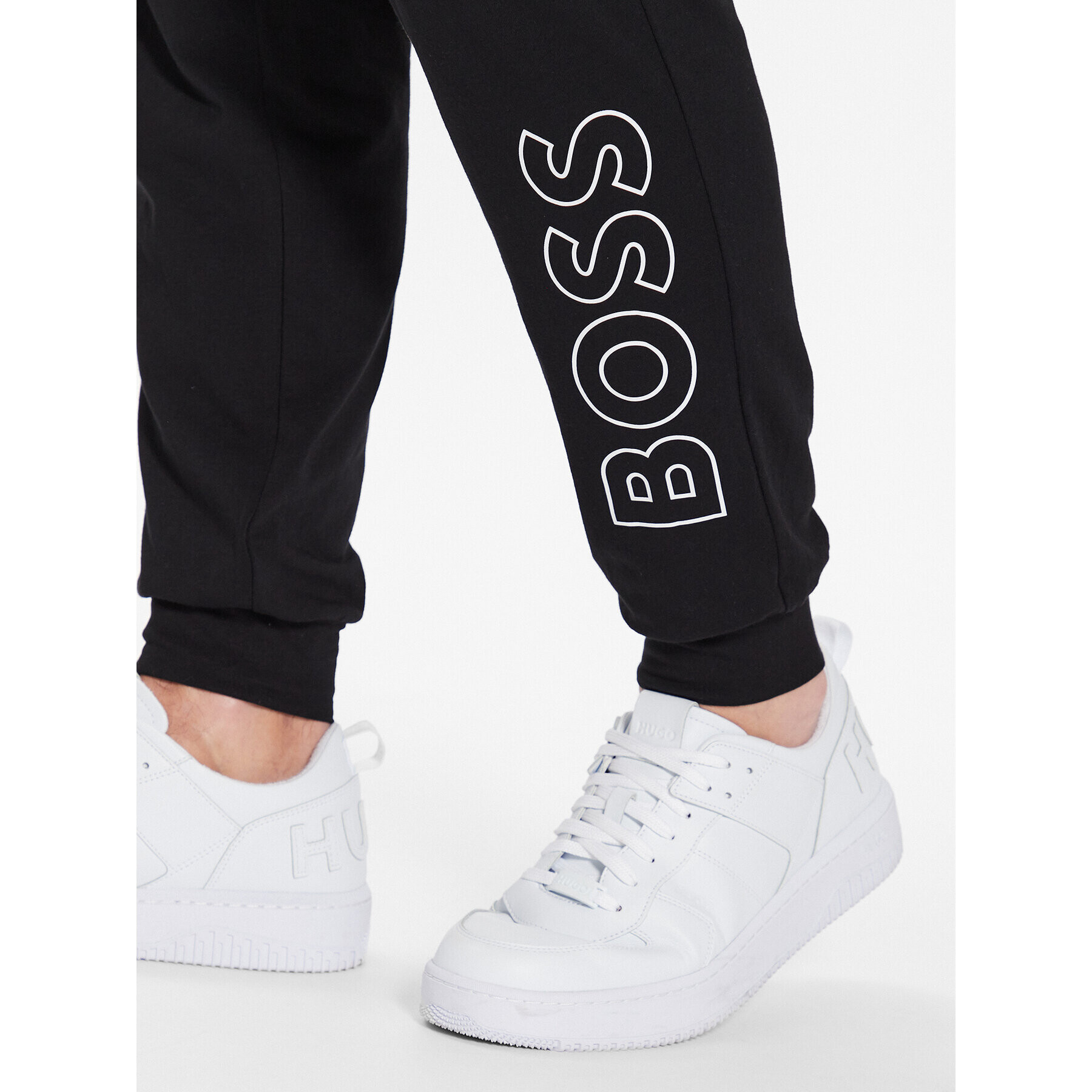 Boss Pantaloni pijama 50481199 Negru - Pled.ro