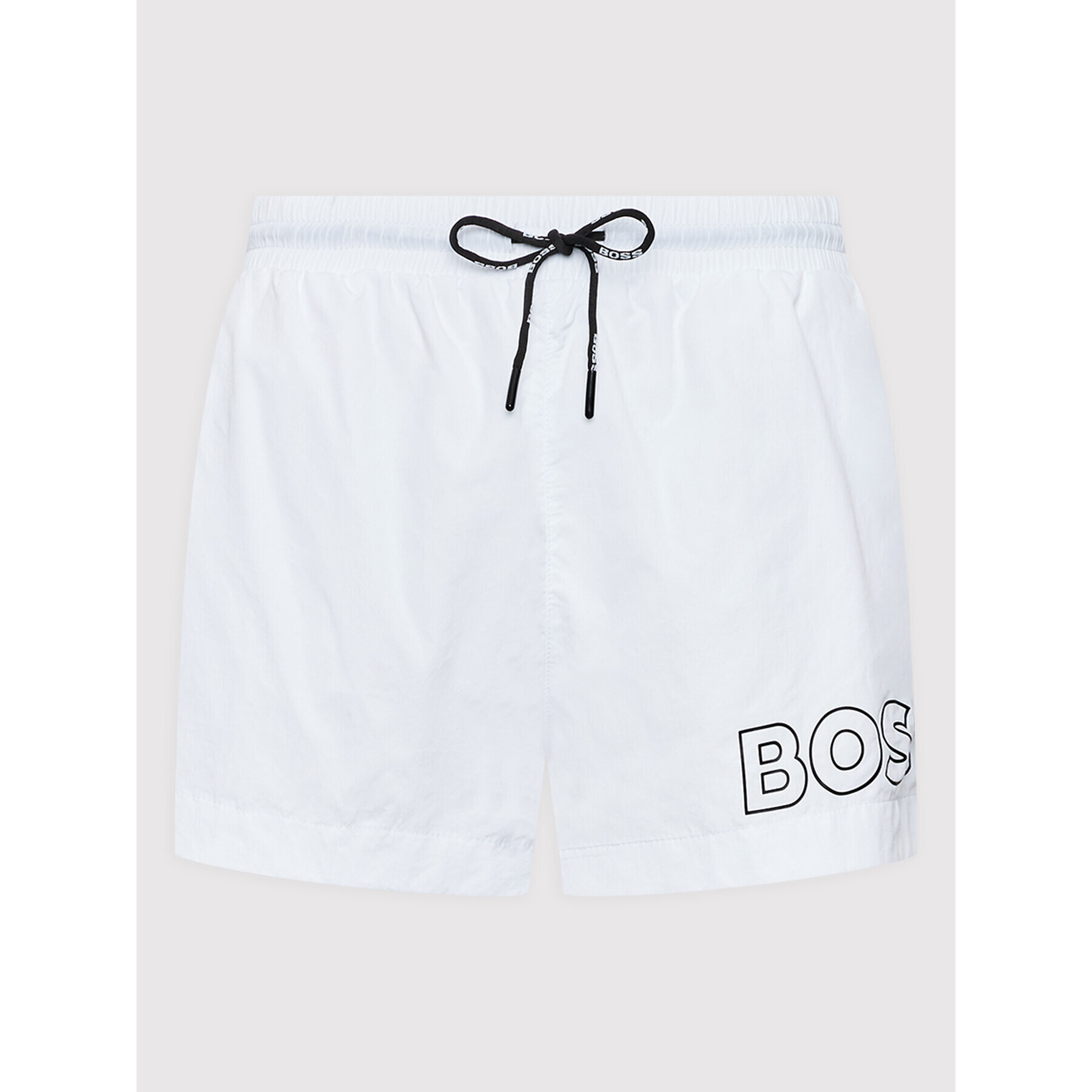 Boss Pantaloni scurți pentru înot Mooneye 50469280 Alb Regular Fit - Pled.ro