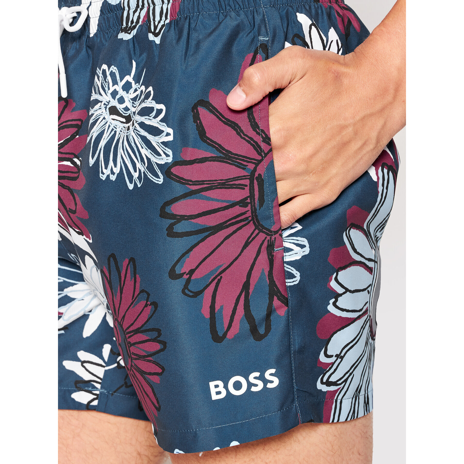 Boss Pantaloni scurți pentru înot Piranha 50473762 Colorat Regular Fit - Pled.ro