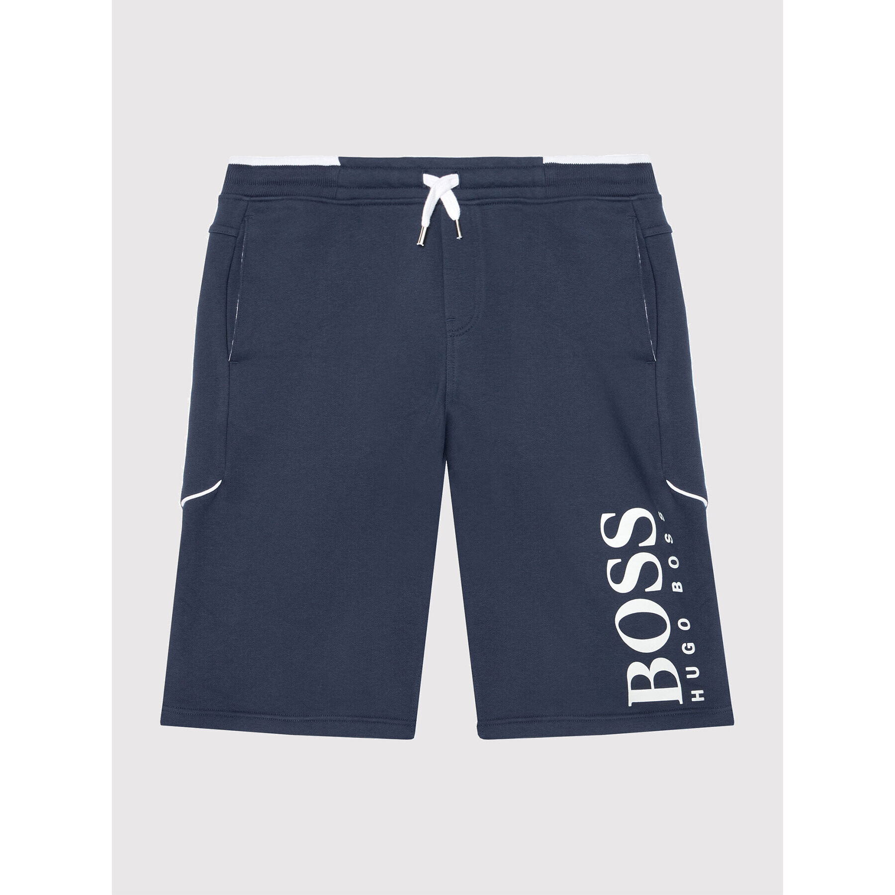 Boss Pantaloni scurți sport J24M28 M Bleumarin Regular Fit - Pled.ro